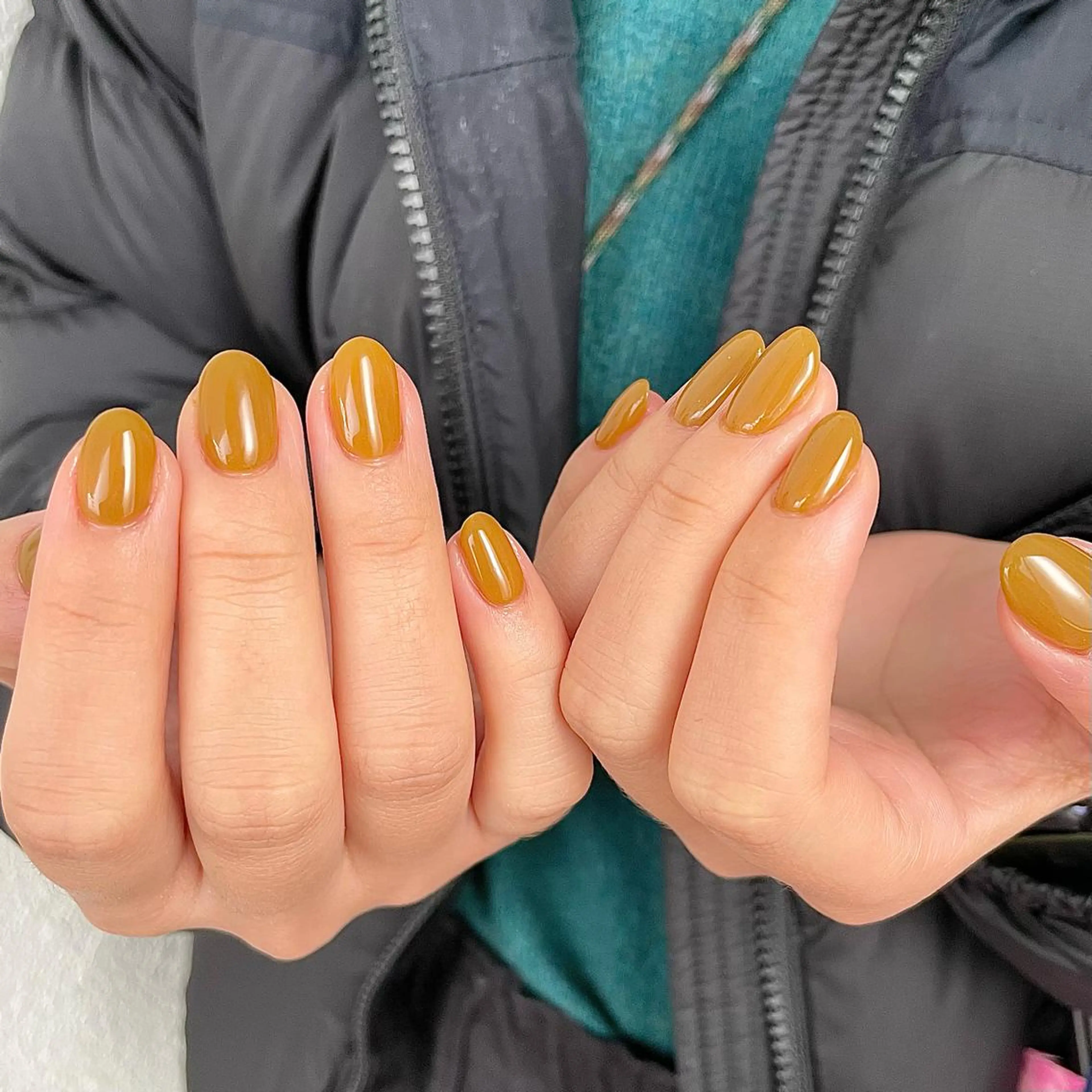 ネイル ワンカラーネイル ハンドネイル Nailsalon BLOOM🌷 山崎のネイルデザイン