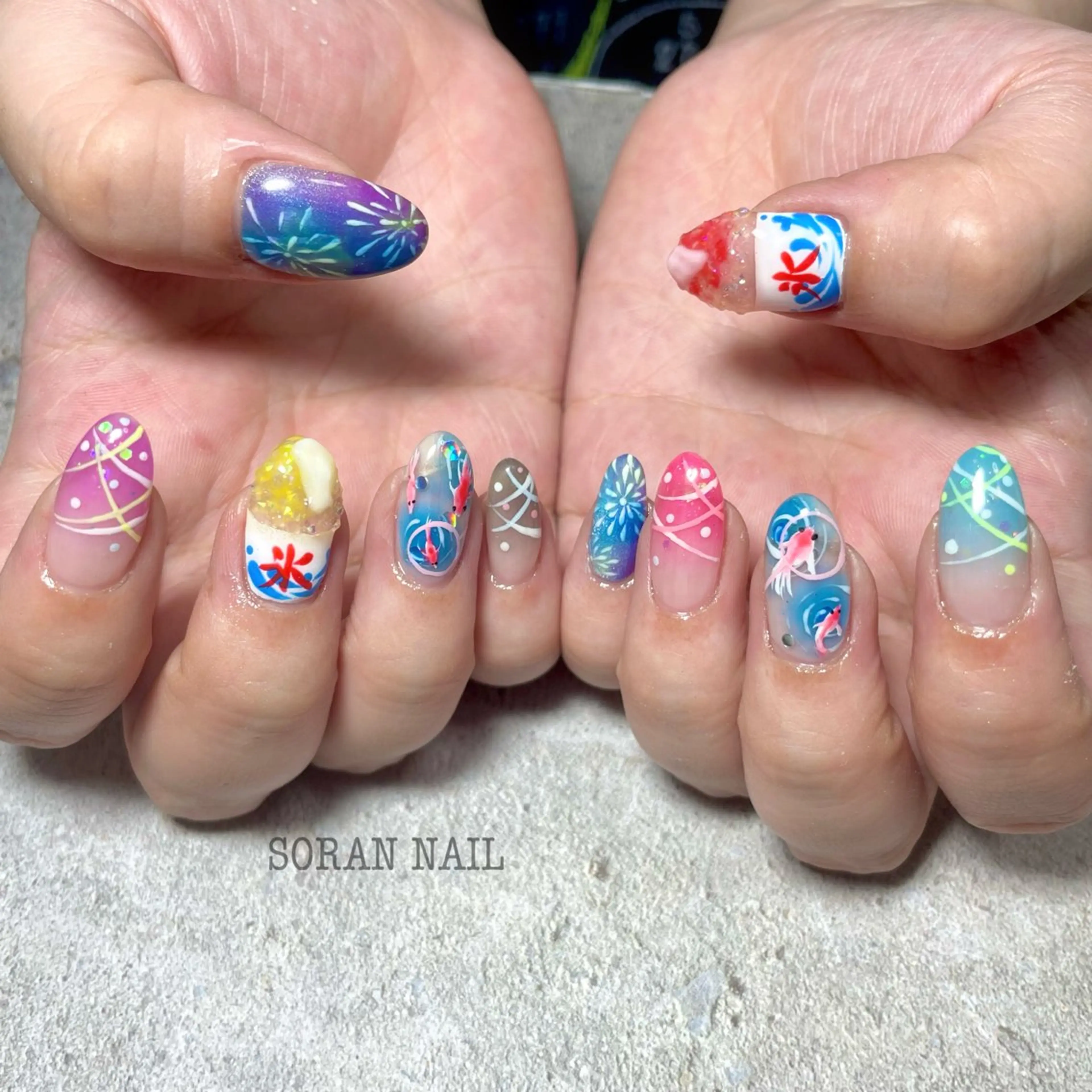 ネイル ハンドネイル soran nailのネイルデザイン