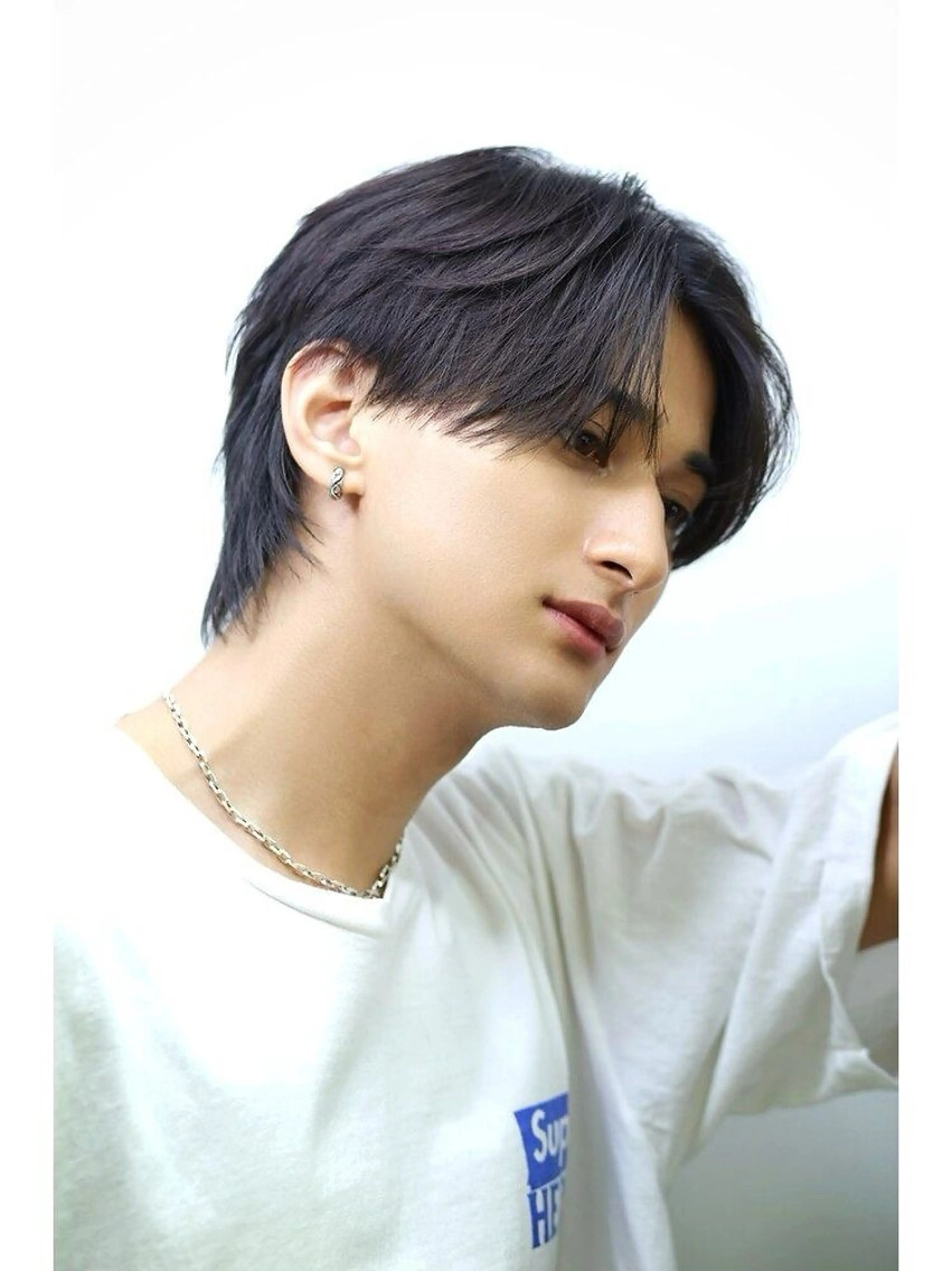 メンズ センターパート マッシュ メンズウルフカット ウルフカット 👑メンズパーマ👑 /原宿/かずまのヘアスタイル