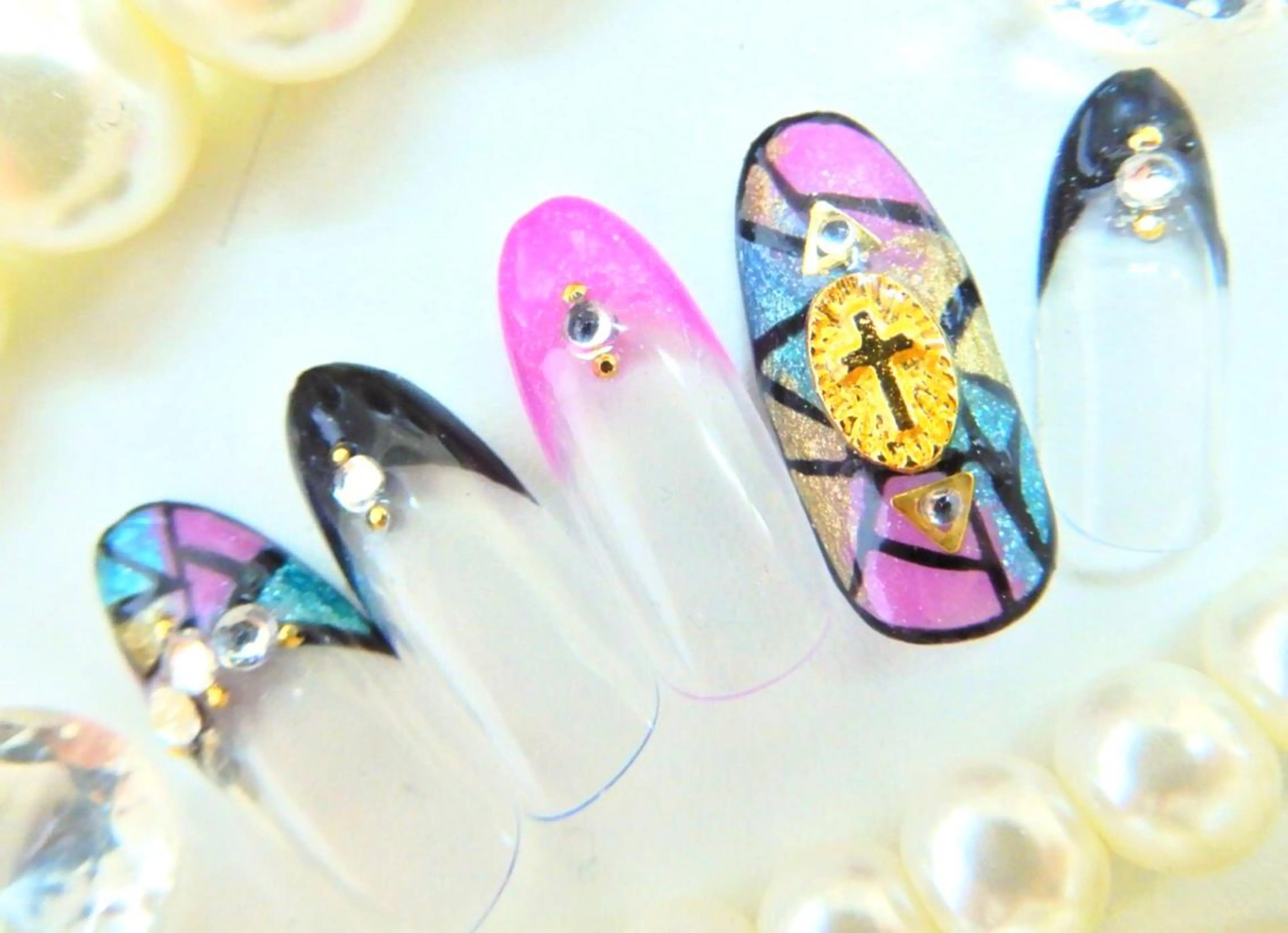 ネイル アートネイル ジェルネイル ソフトジェル Dolce.Nail 柏店のネイルデザイン