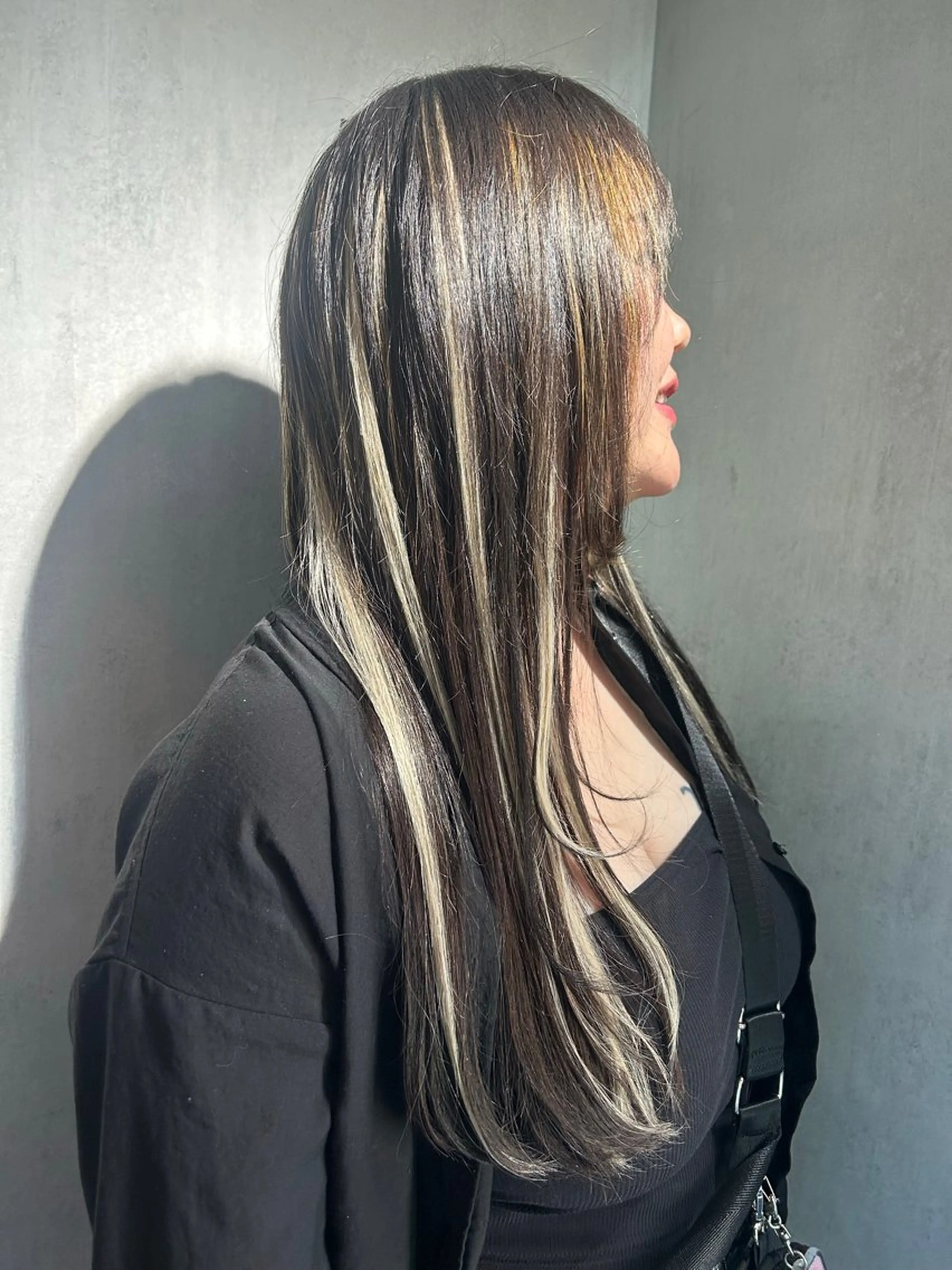 【飽き性必見】ポイントカラーエクステ【15本】の写真