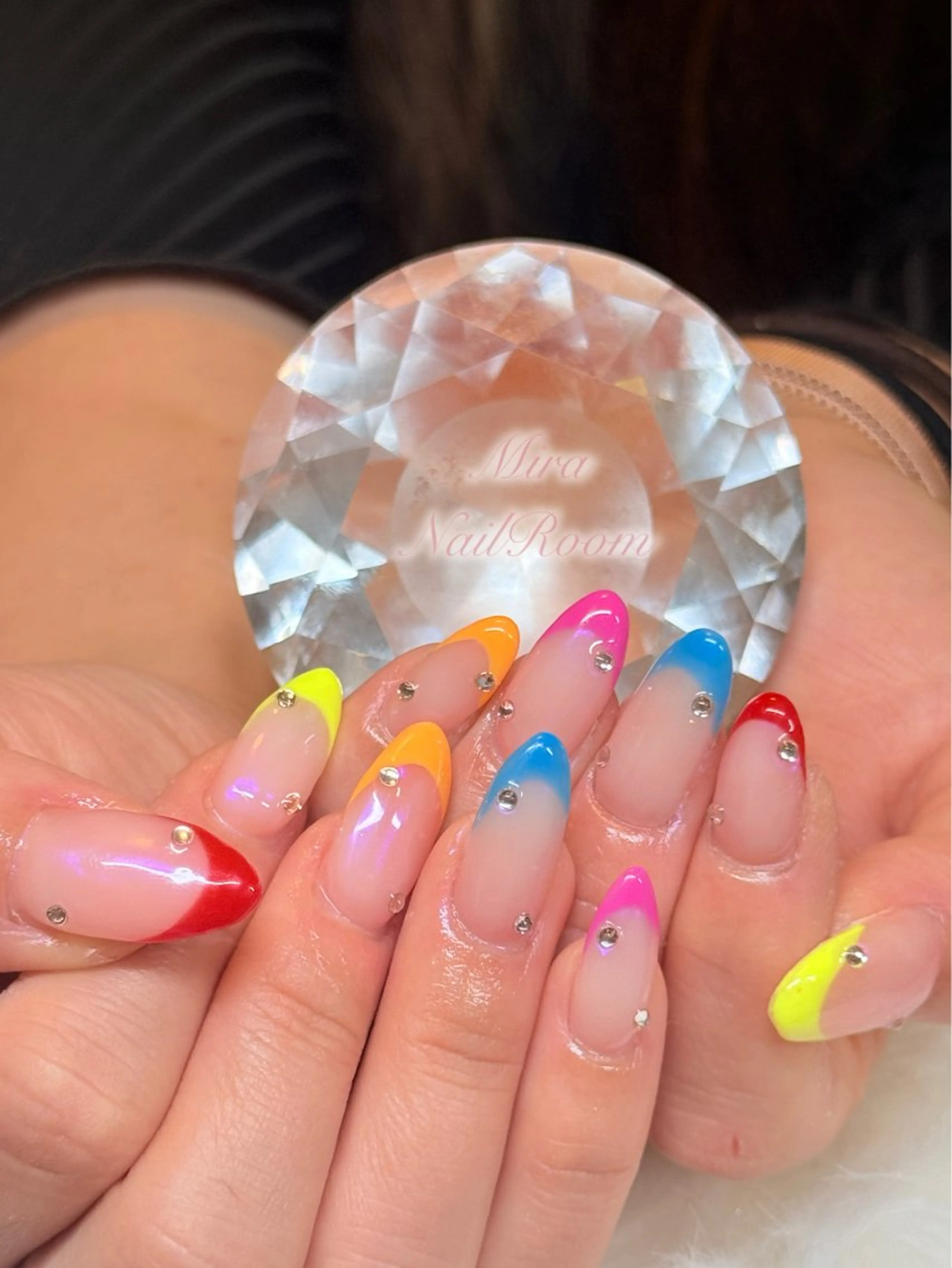 『自爪』､持ち込みデザイン　やり放題　(オフ別料金)の写真