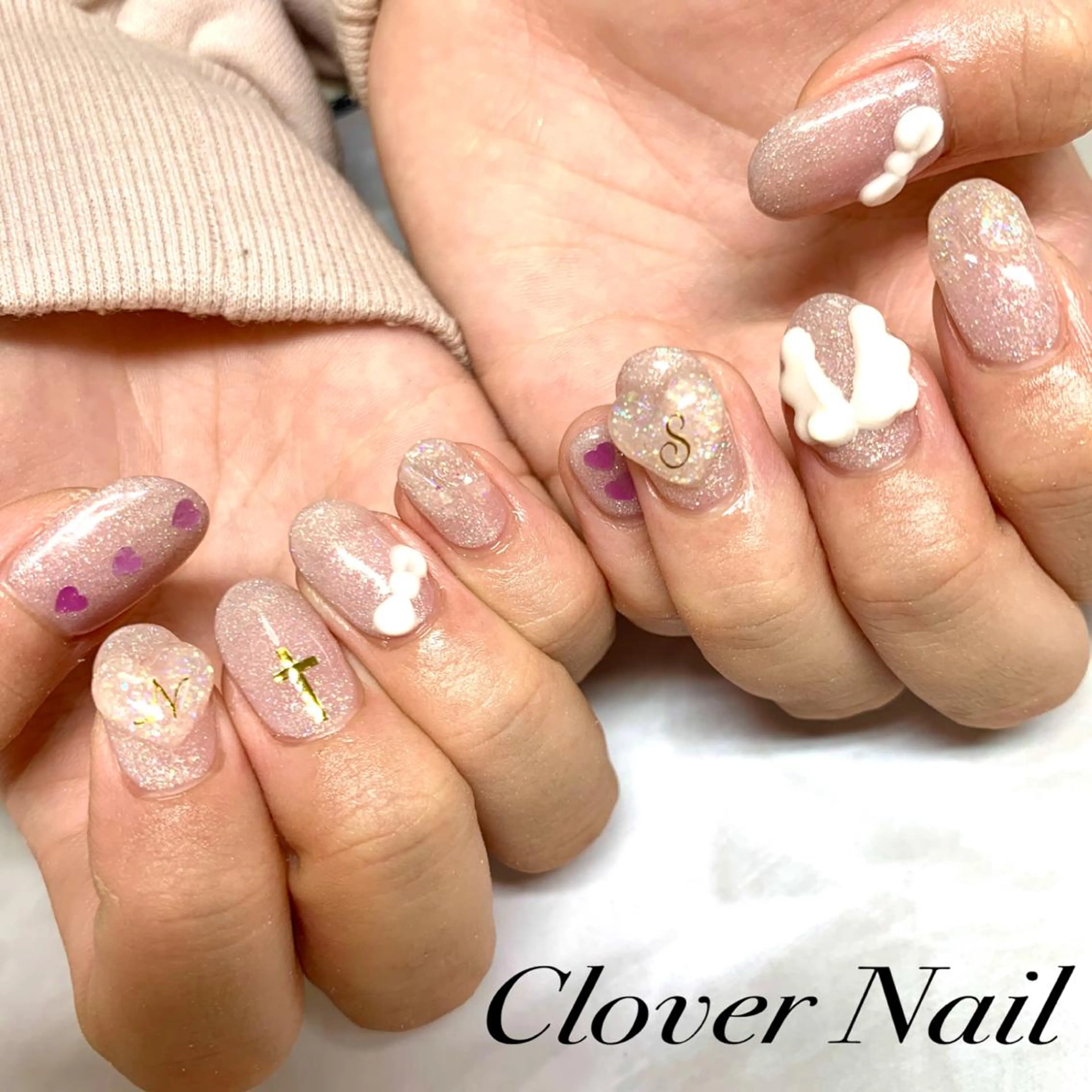 ネイル clover nailのネイルデザイン