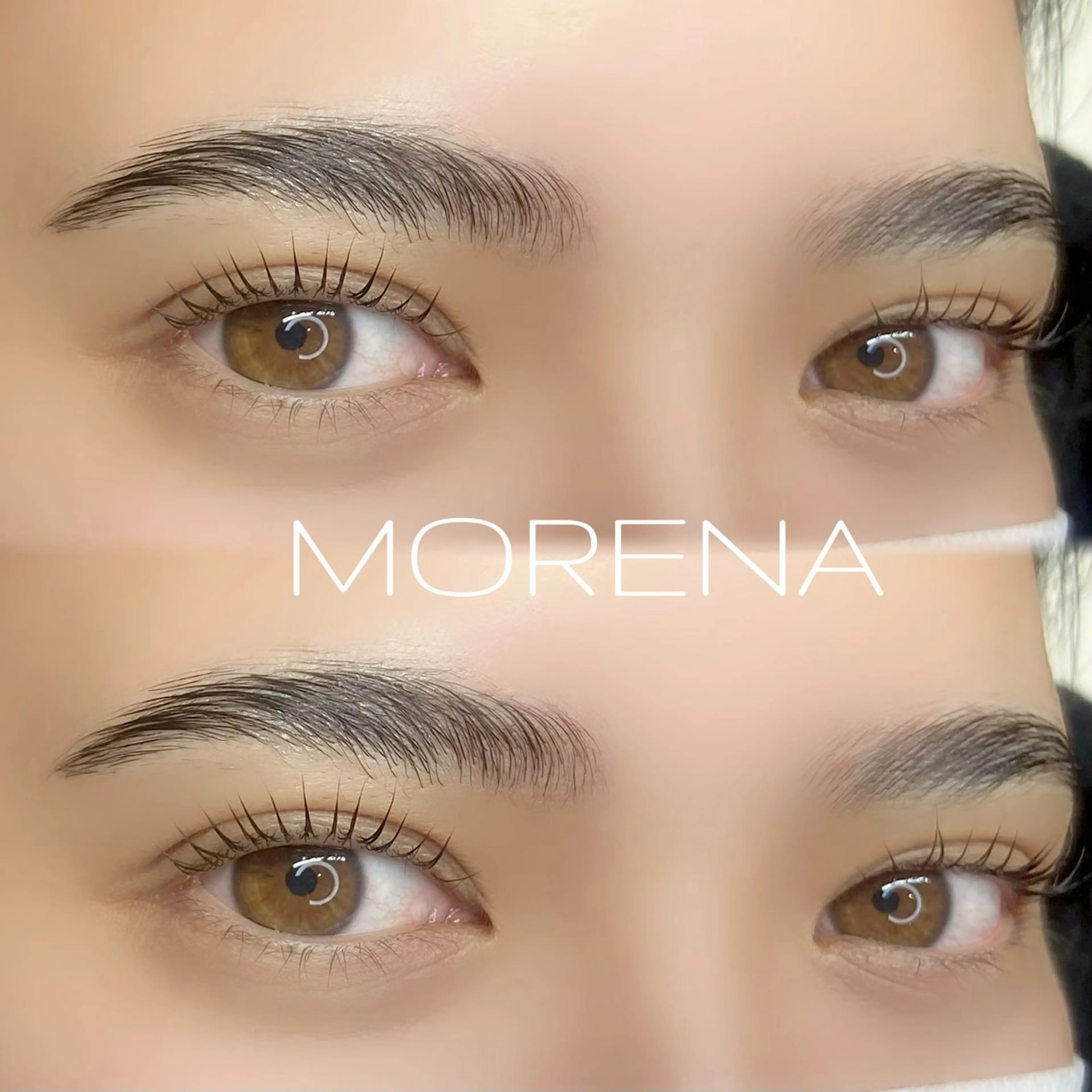 マツエク・マツパ 小顔eyelash MORENAのマツエク・マツパデザイン