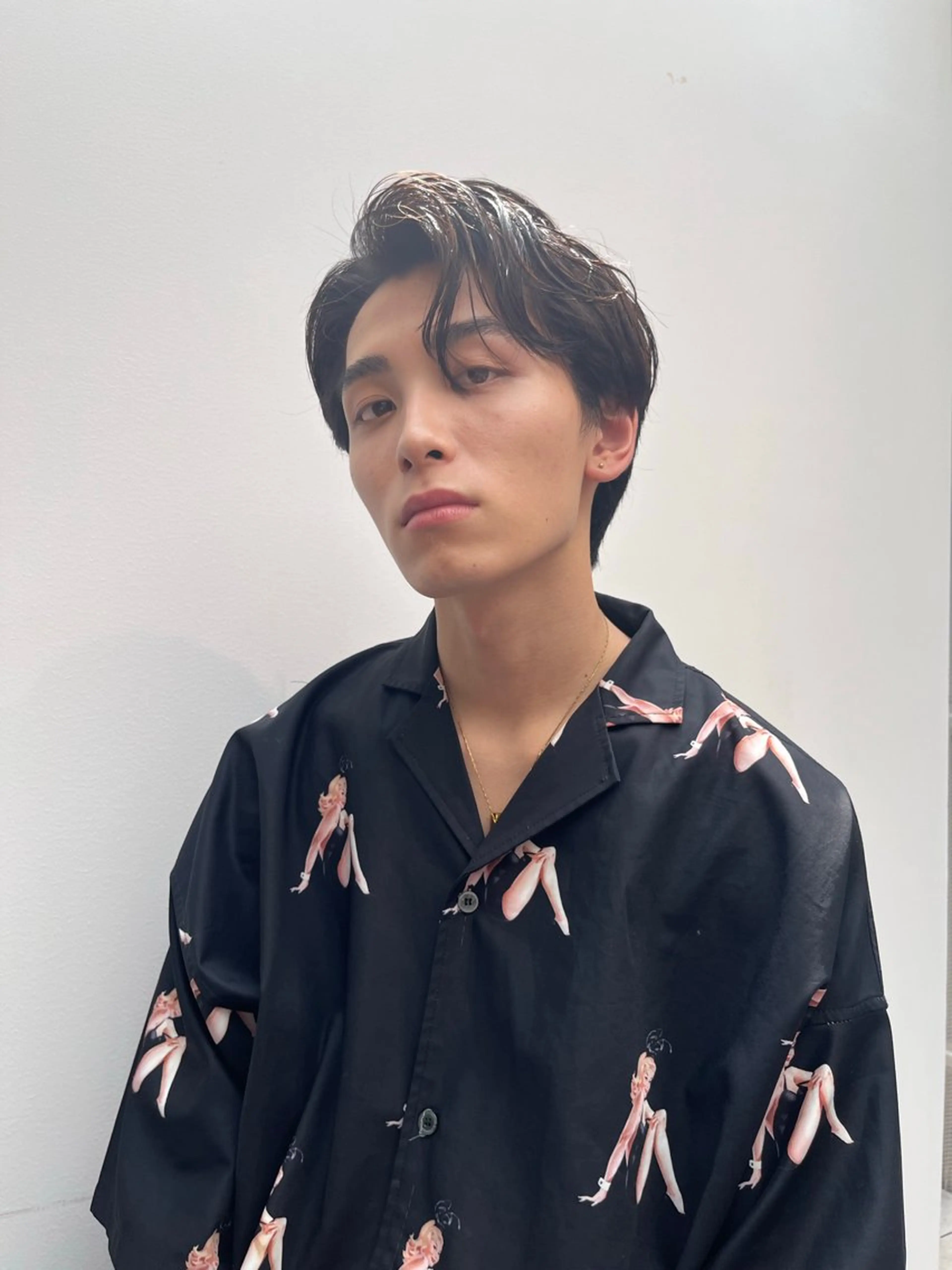 ショート パーマ 武井　弘希 ブリーチなしカラー✨のヘアスタイル