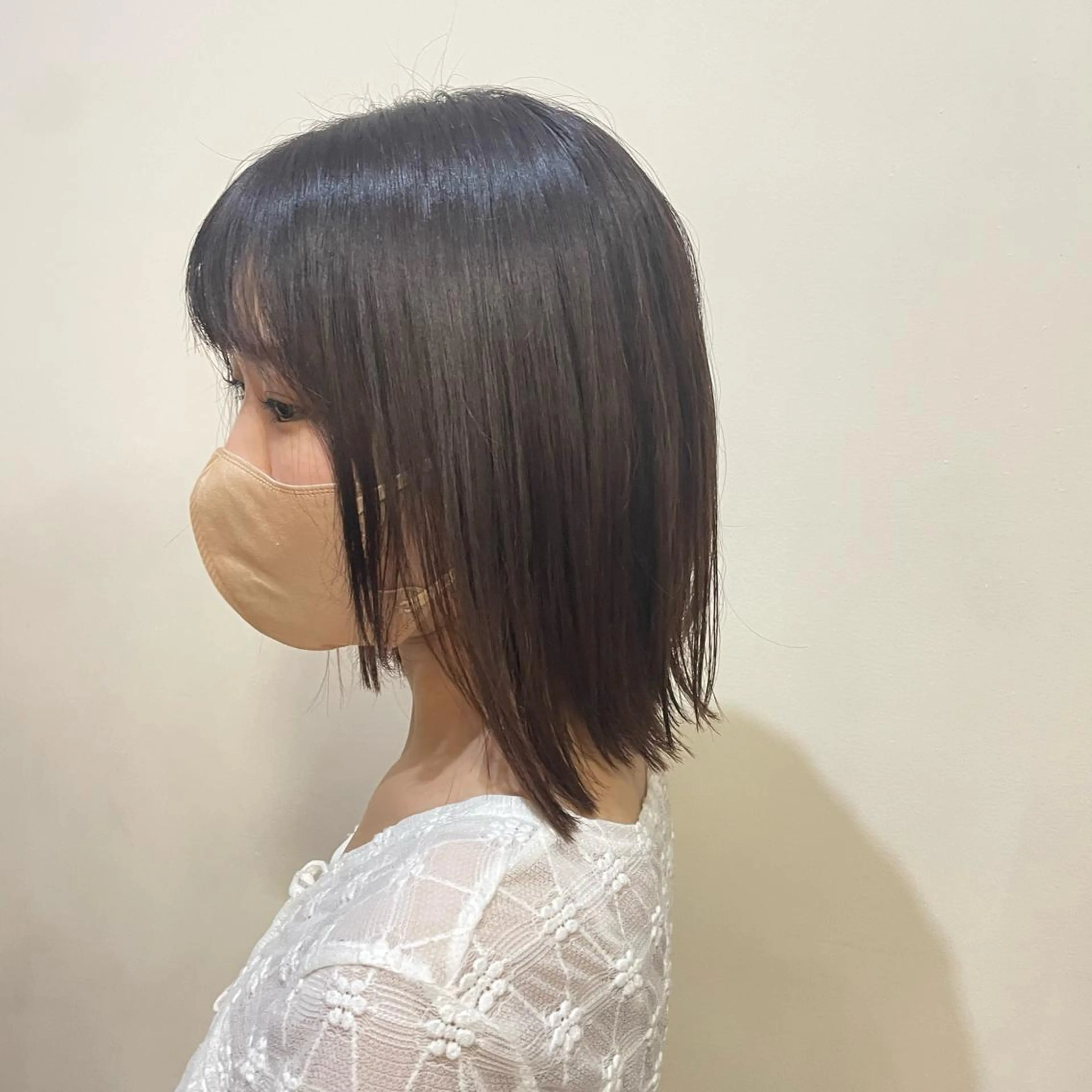 ショート ミニボブ/レイヤー ボブ/渋谷/ 宍戸のヘアスタイル