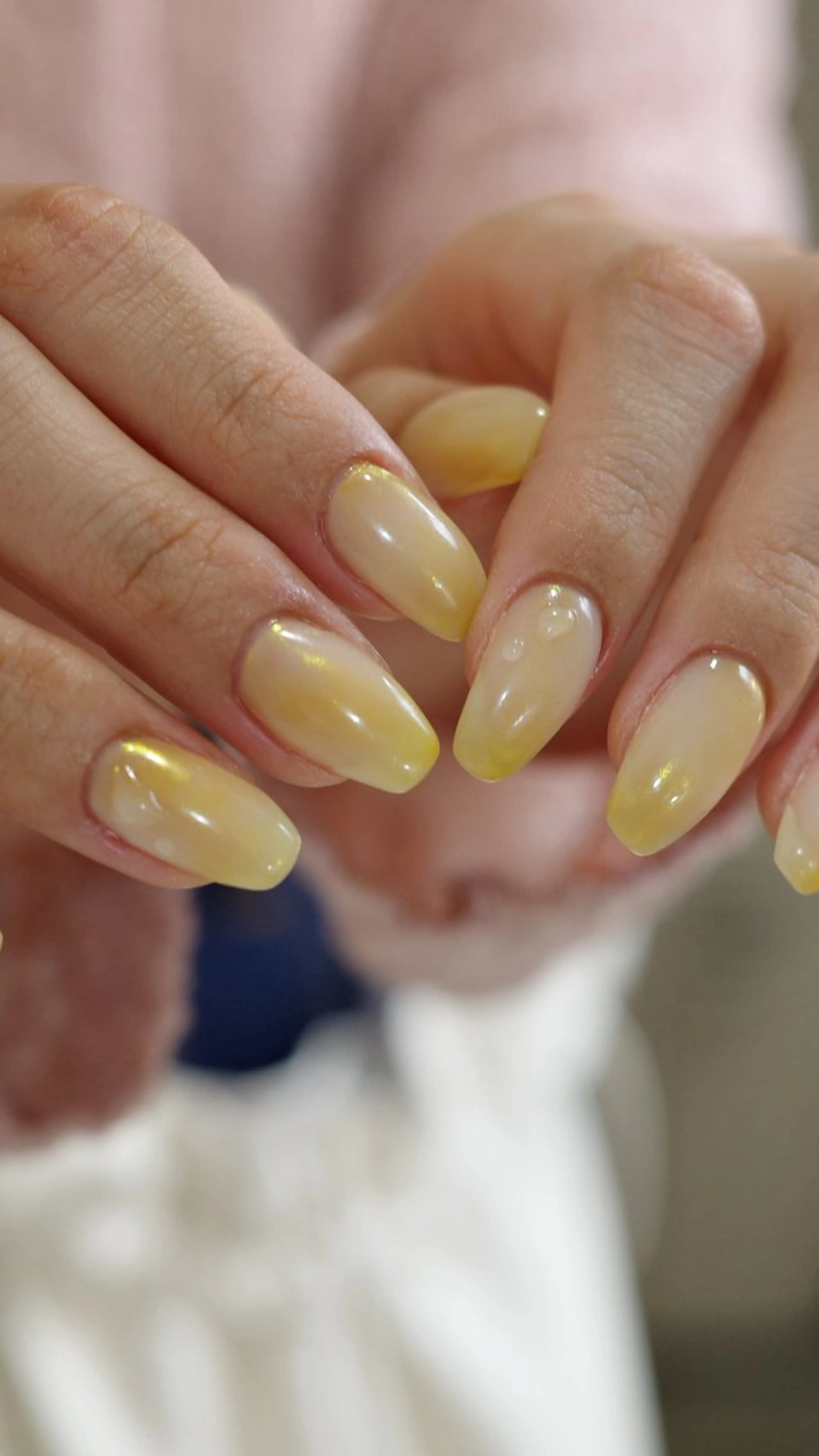 ネイル ハンドネイル pointillé .ayaのネイルデザイン