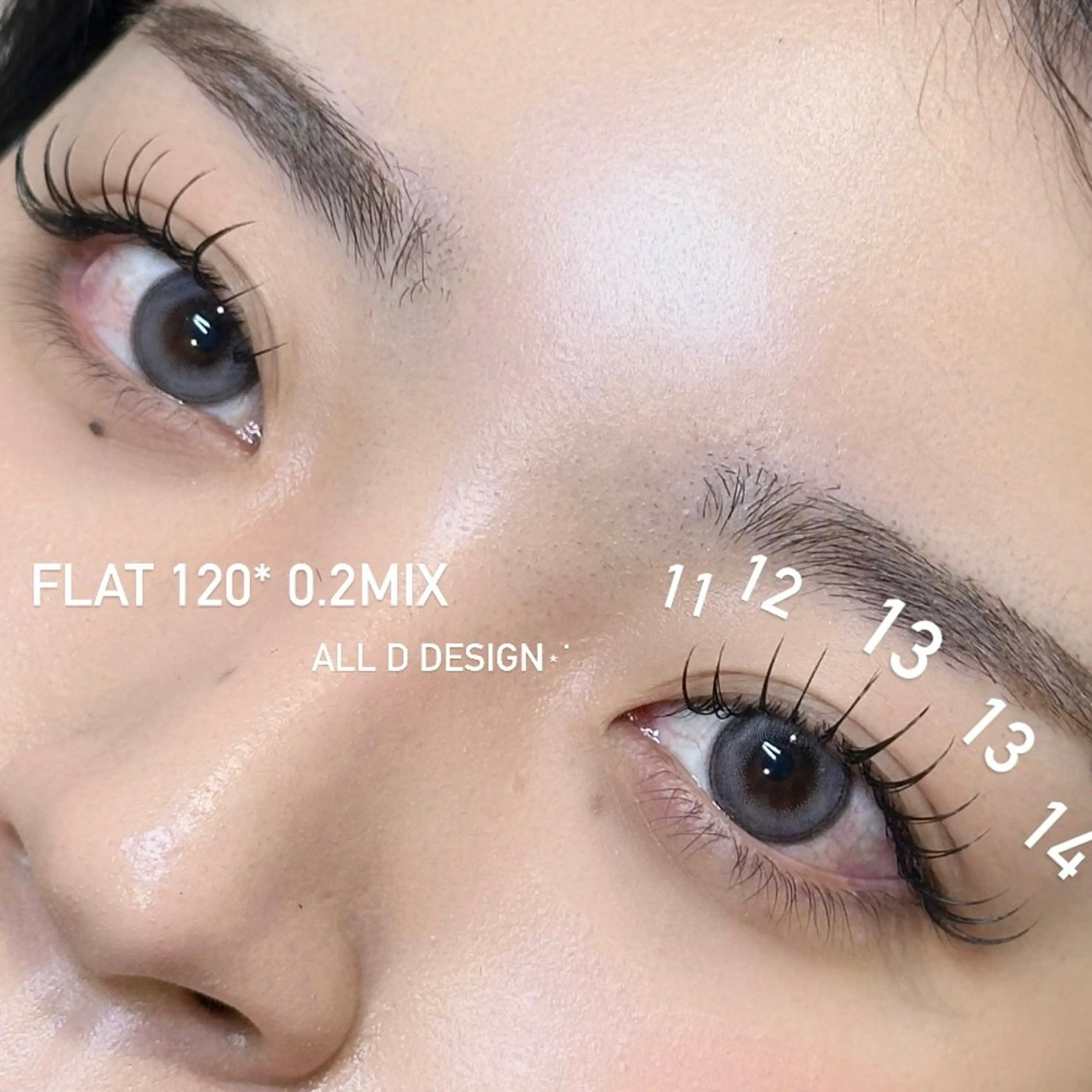 マツエク・マツパ AILEEN *のマツエク・マツパデザイン