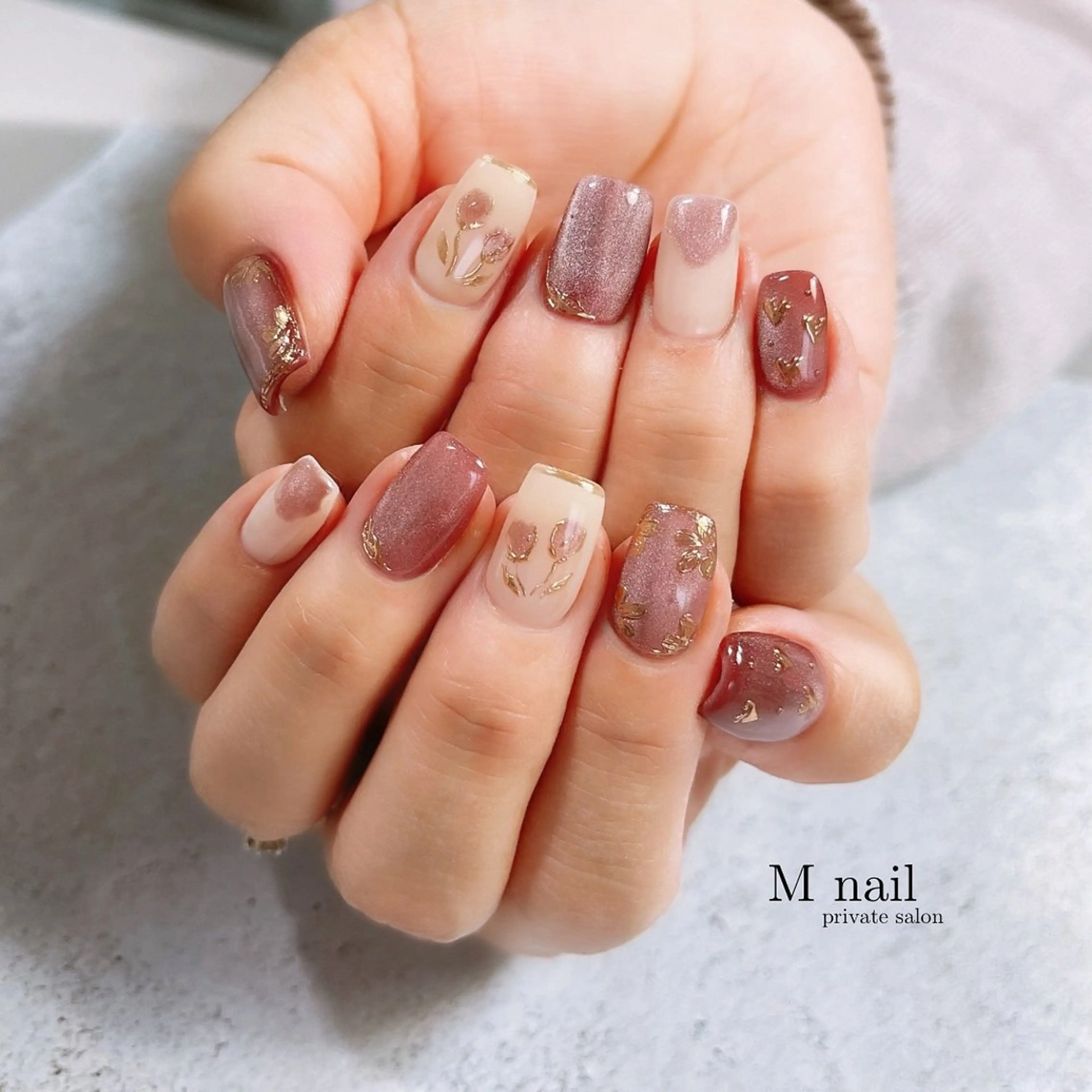 ネイル ハンドネイル M nailのネイルデザイン
