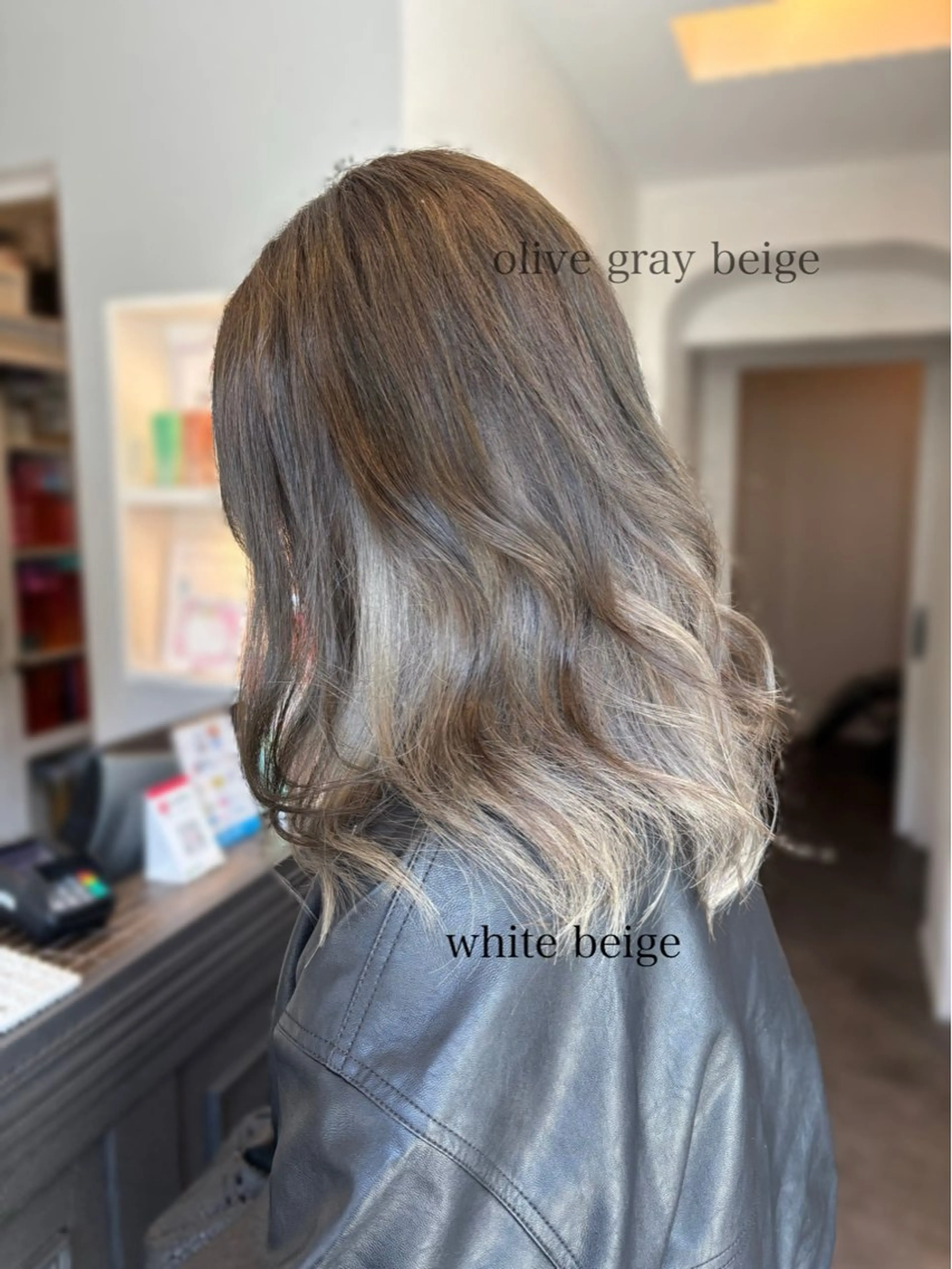 ミディアム ヘアカラー 透明感カラー🎀 tasty／makoのヘアスタイル