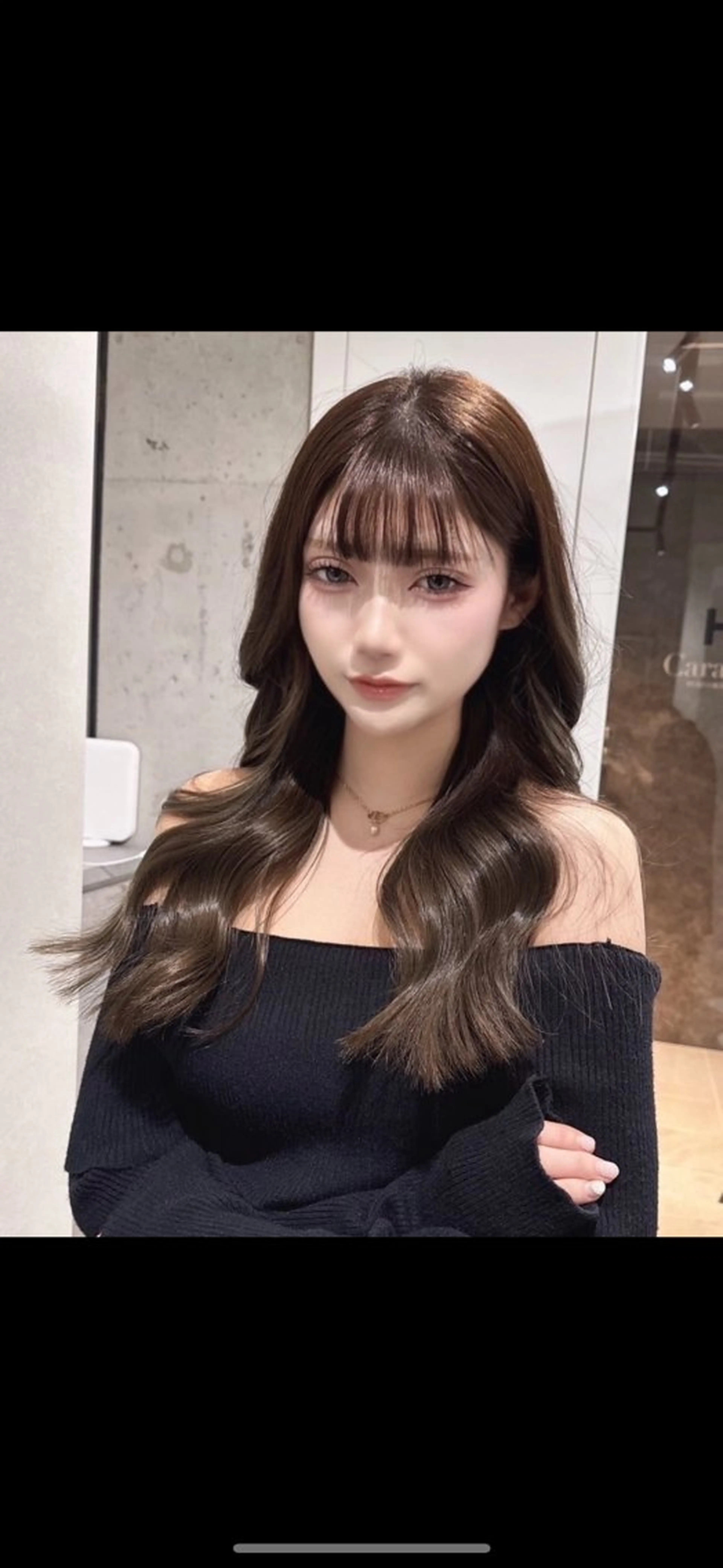 セミロング Rita/髪質改善 /透明感カラーのヘアスタイル