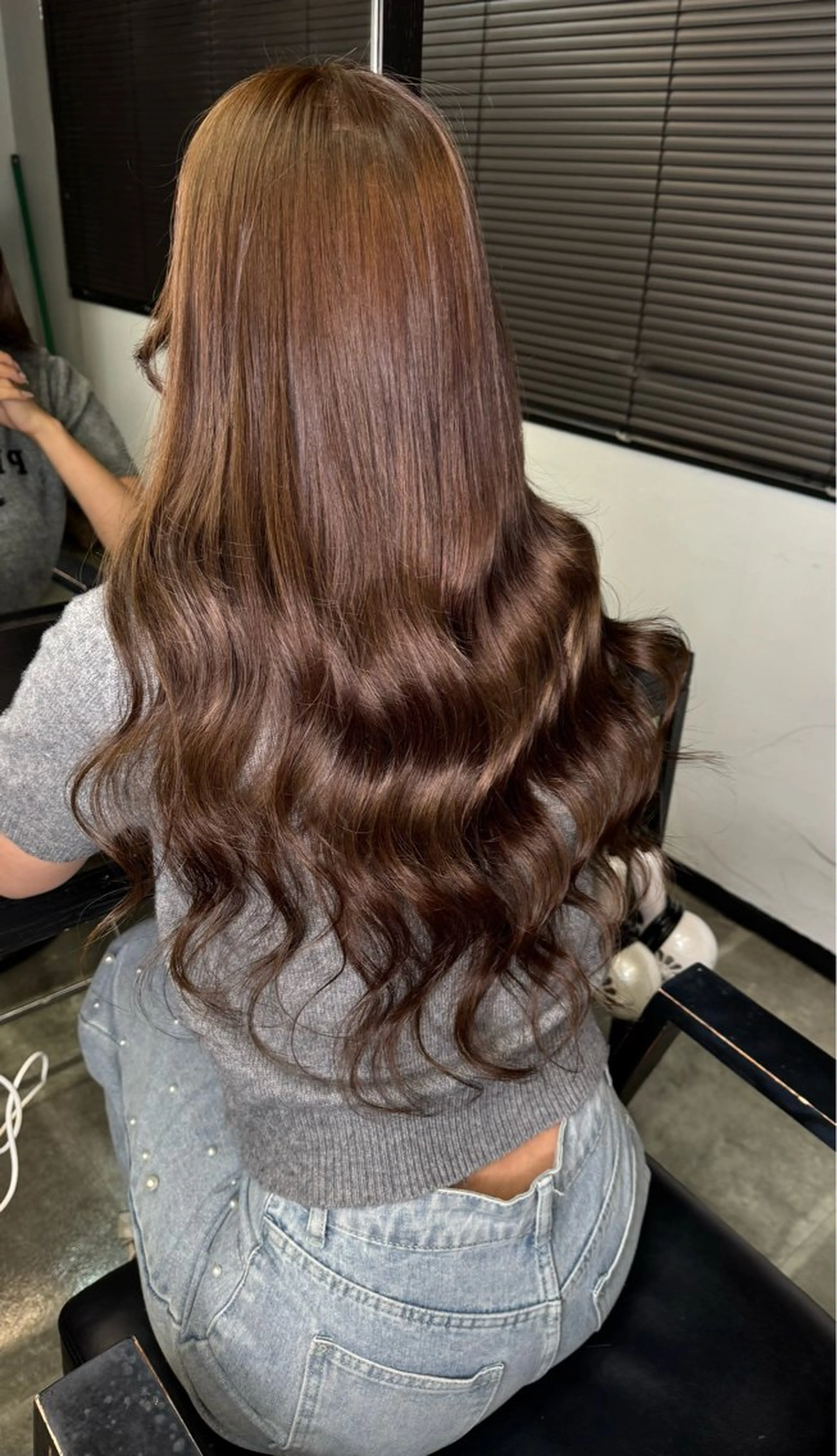 ロング エクステ 吉川優勢/ ハイトーン/エクステのヘアスタイル