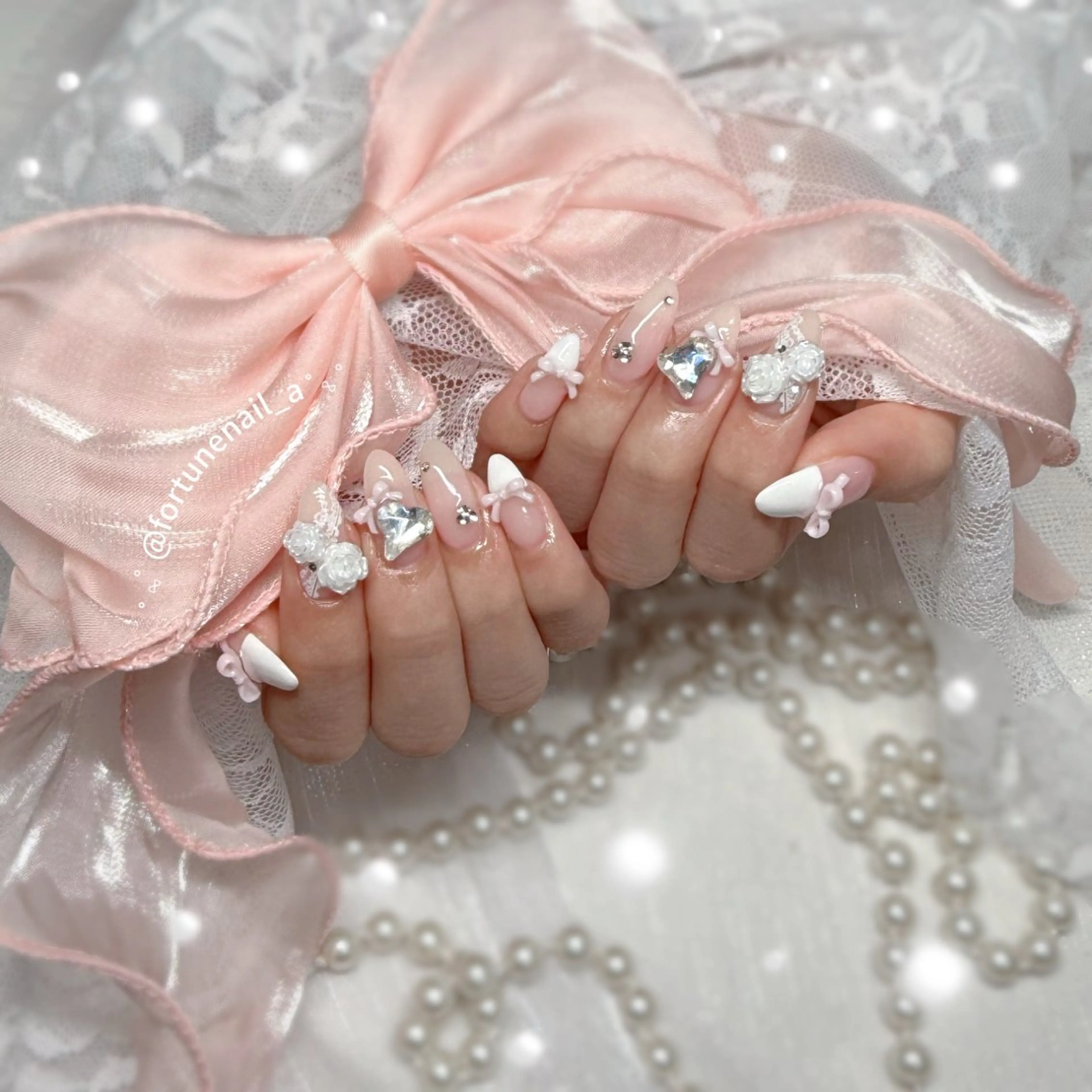 ネイル ハンドネイル 5/15空✩.*🎀 aoi🎀のネイルデザイン