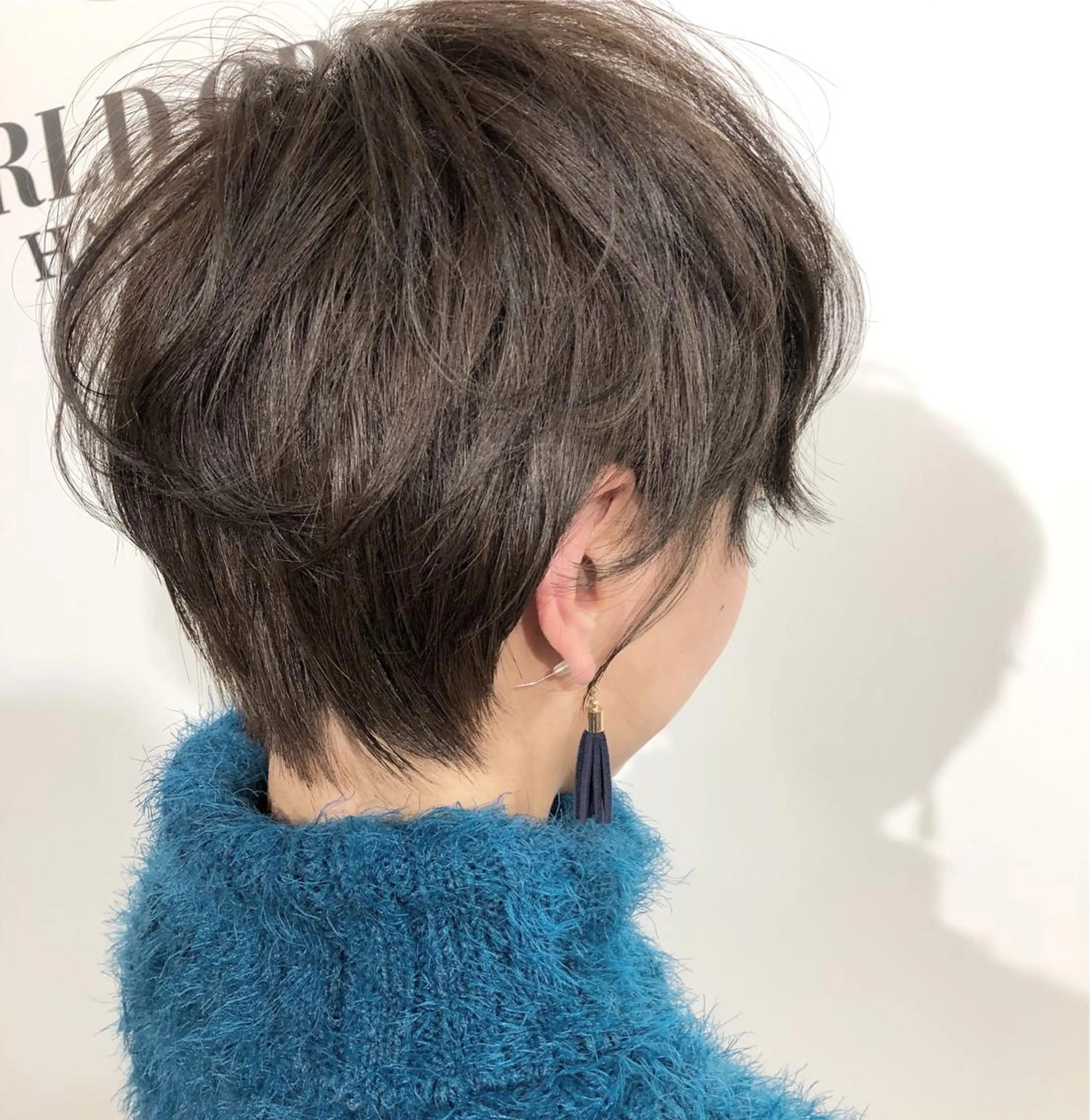 ショート 外国人風カラー ショートヘア 夜23時まで予約🉑 reverieあきらのヘアスタイル