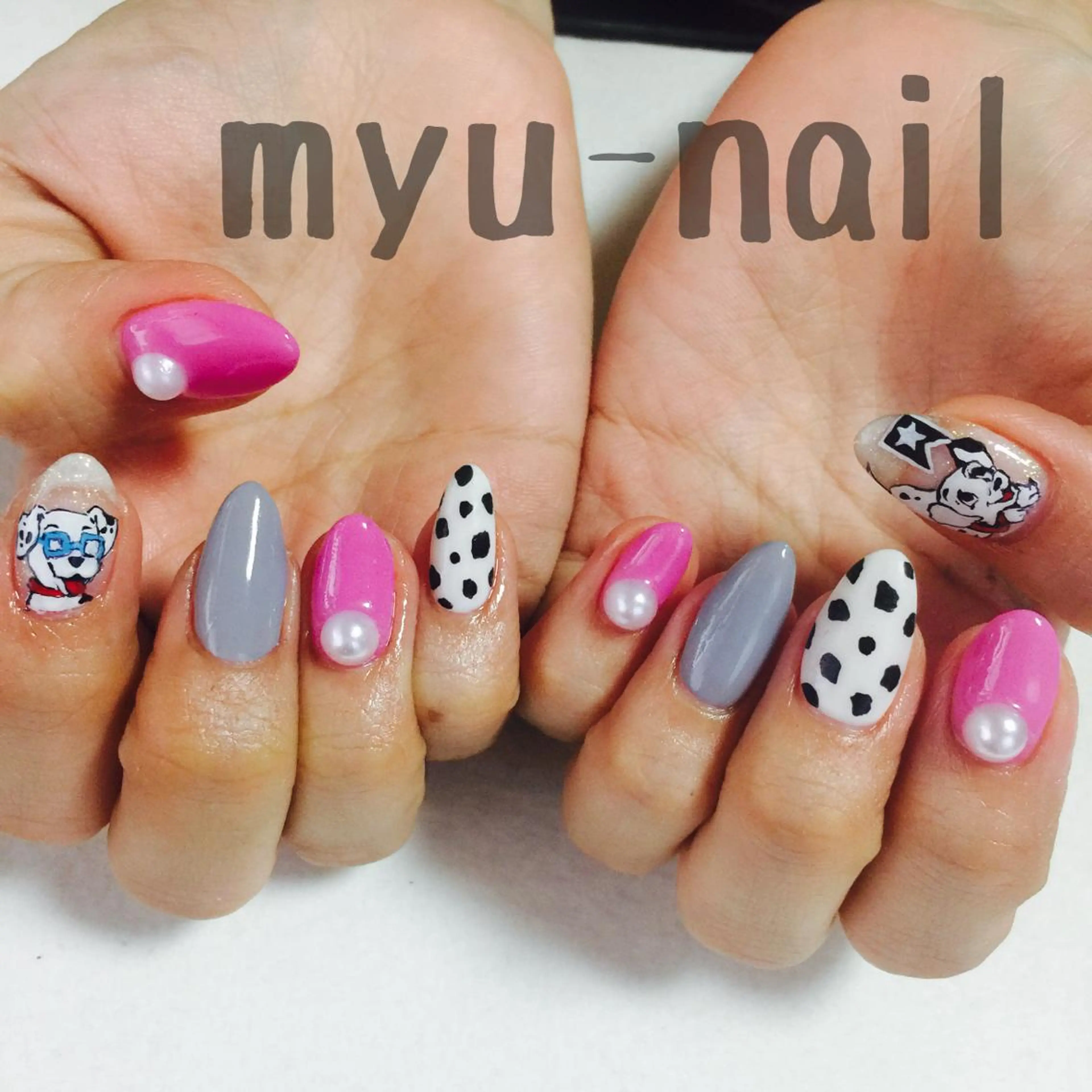 ネイル ハンドネイル ホームサロン myu-nailのネイルデザイン