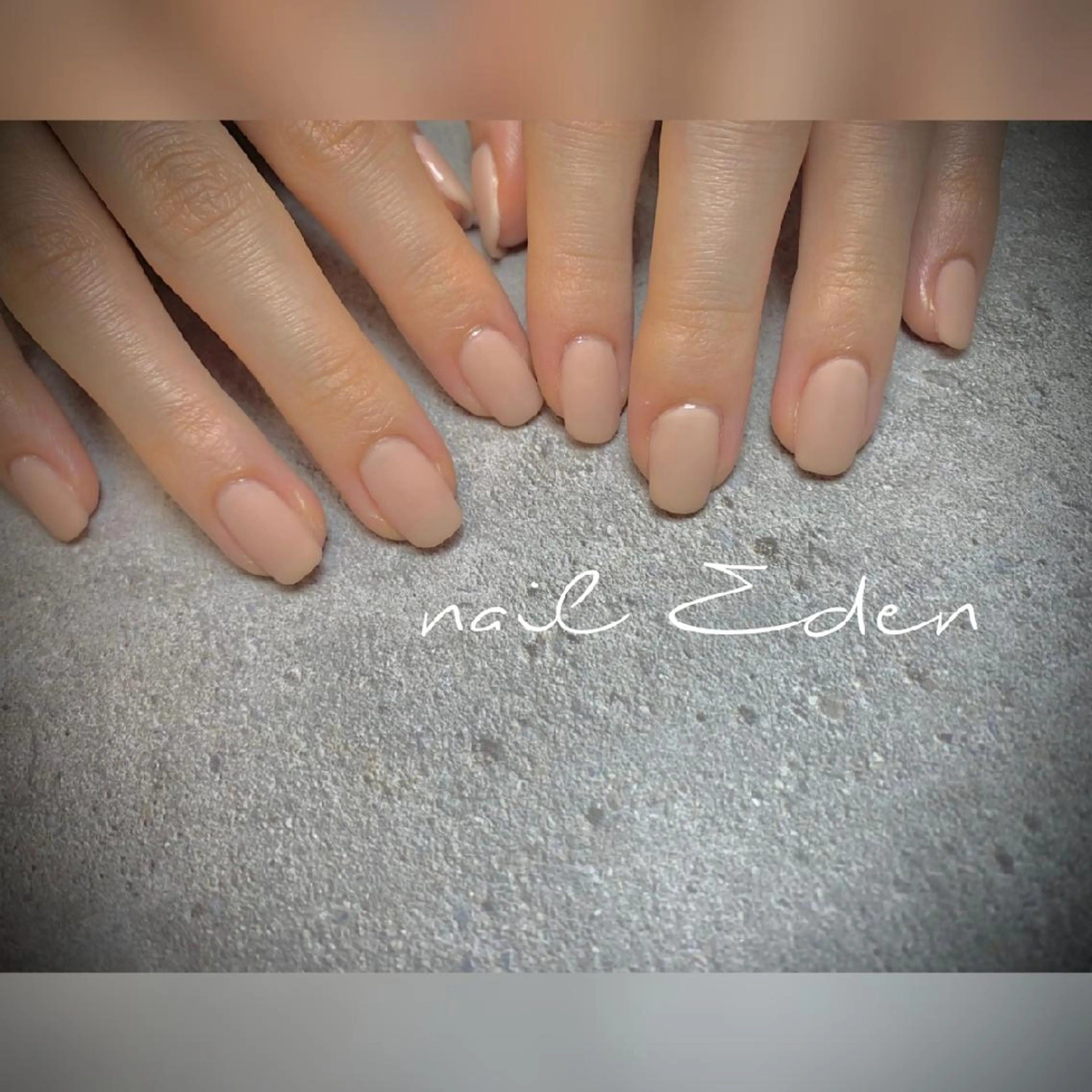 ネイル マットネイル Eden ♾️のネイルデザイン