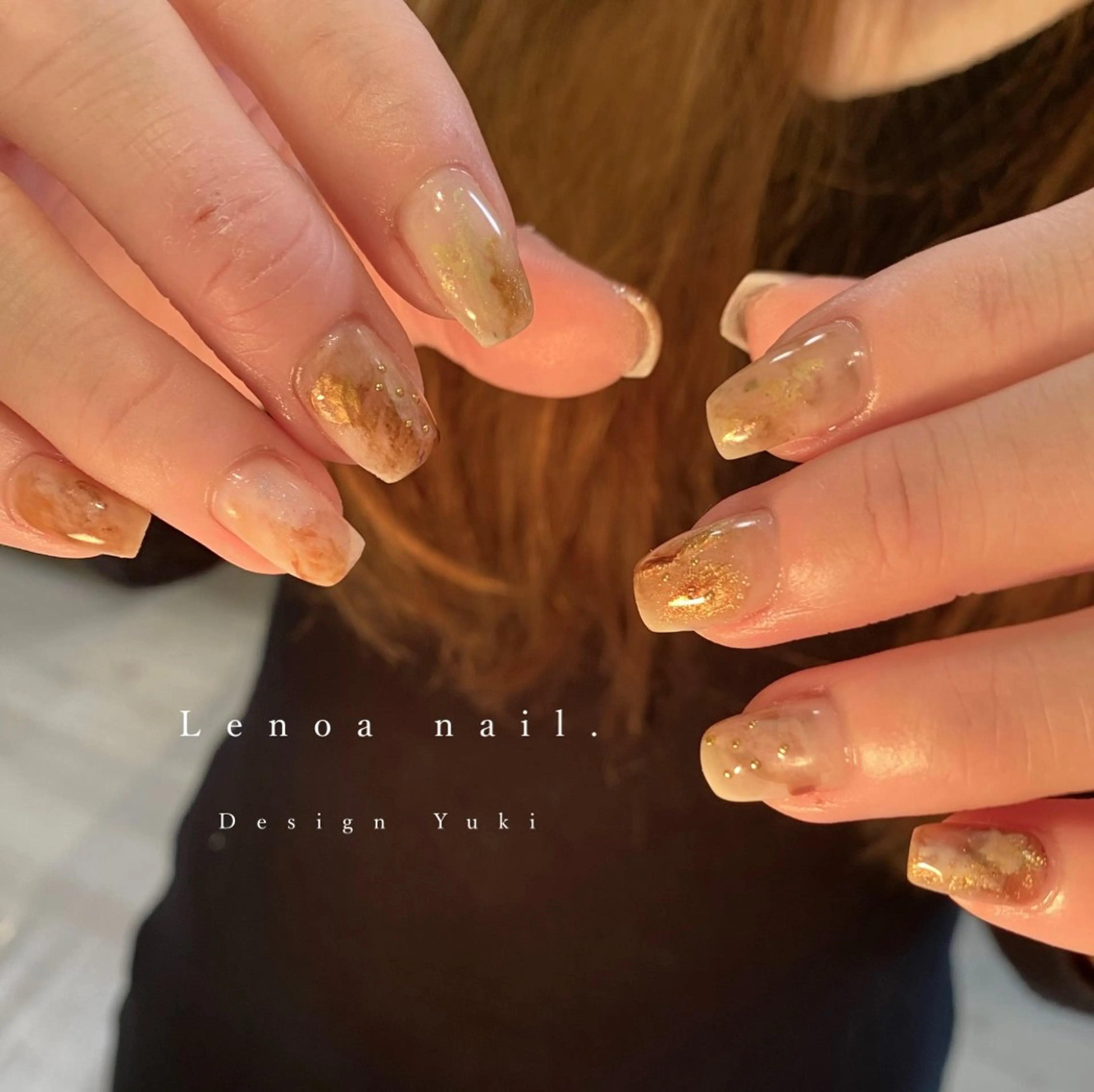 ネイル ハンドネイル Lenoa Yukiのネイルデザイン