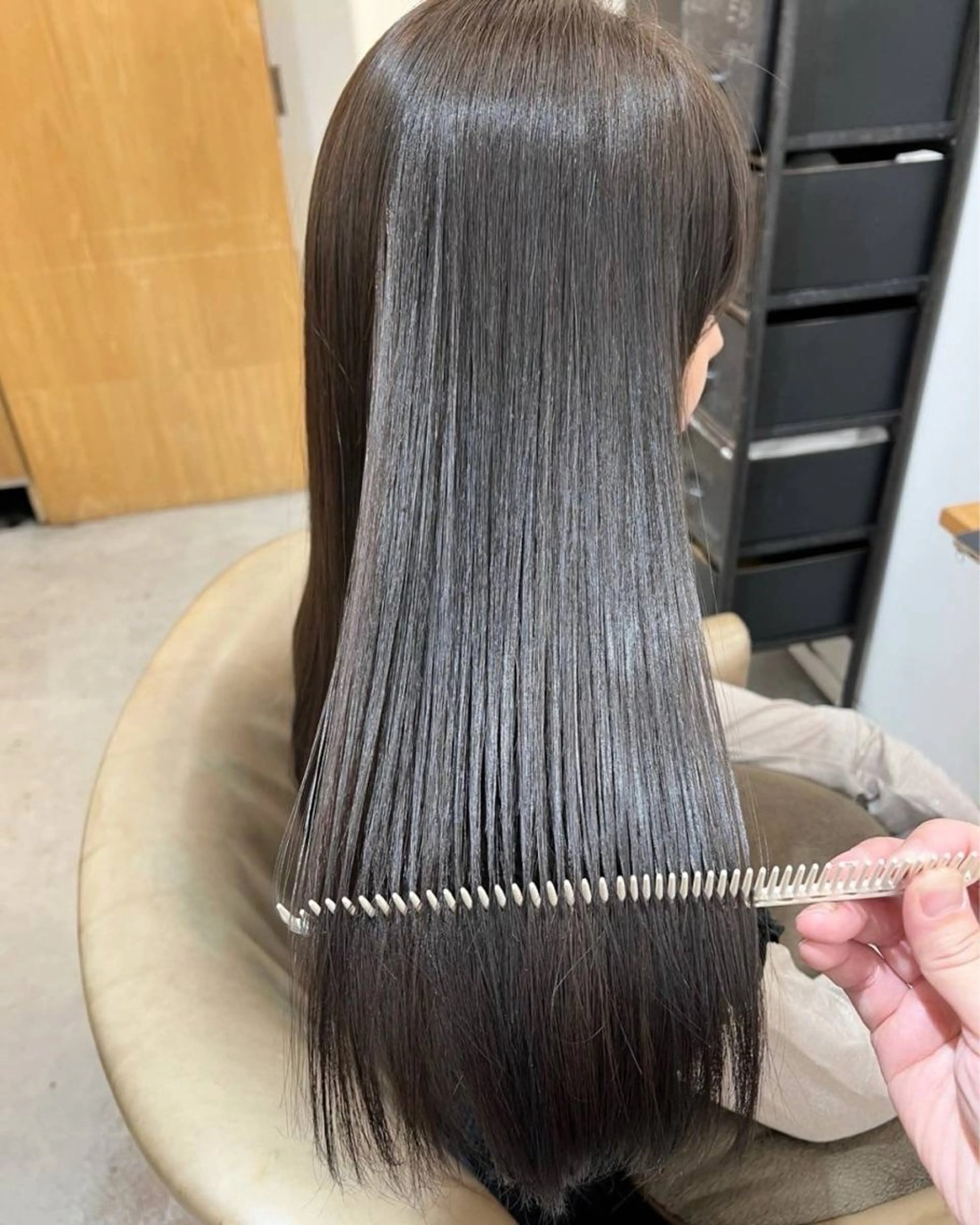 ロング 森 美夕のヘアスタイル