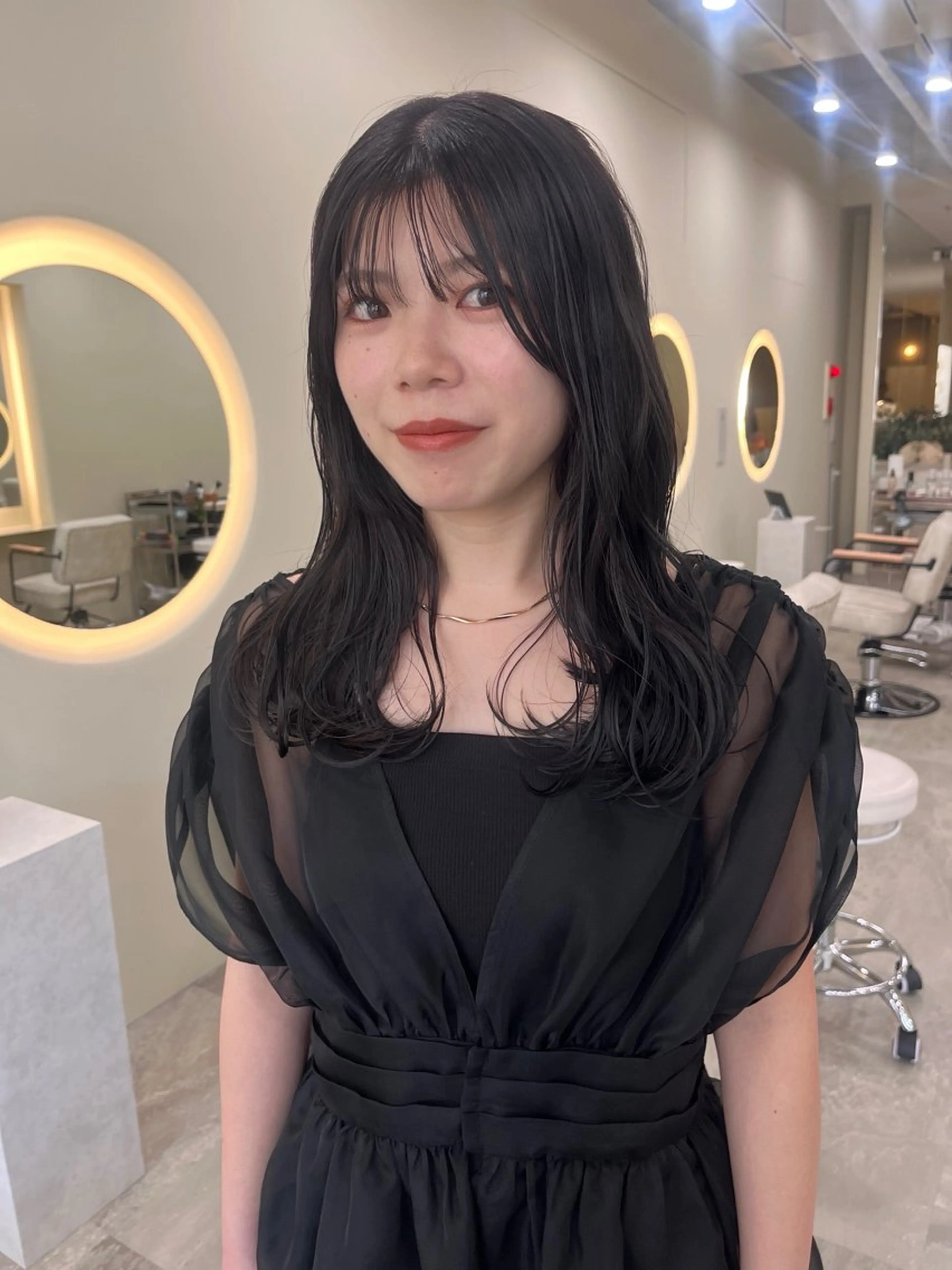 ロング カラー レイヤーカット/韓国 ヘア/ honokaのヘアスタイル