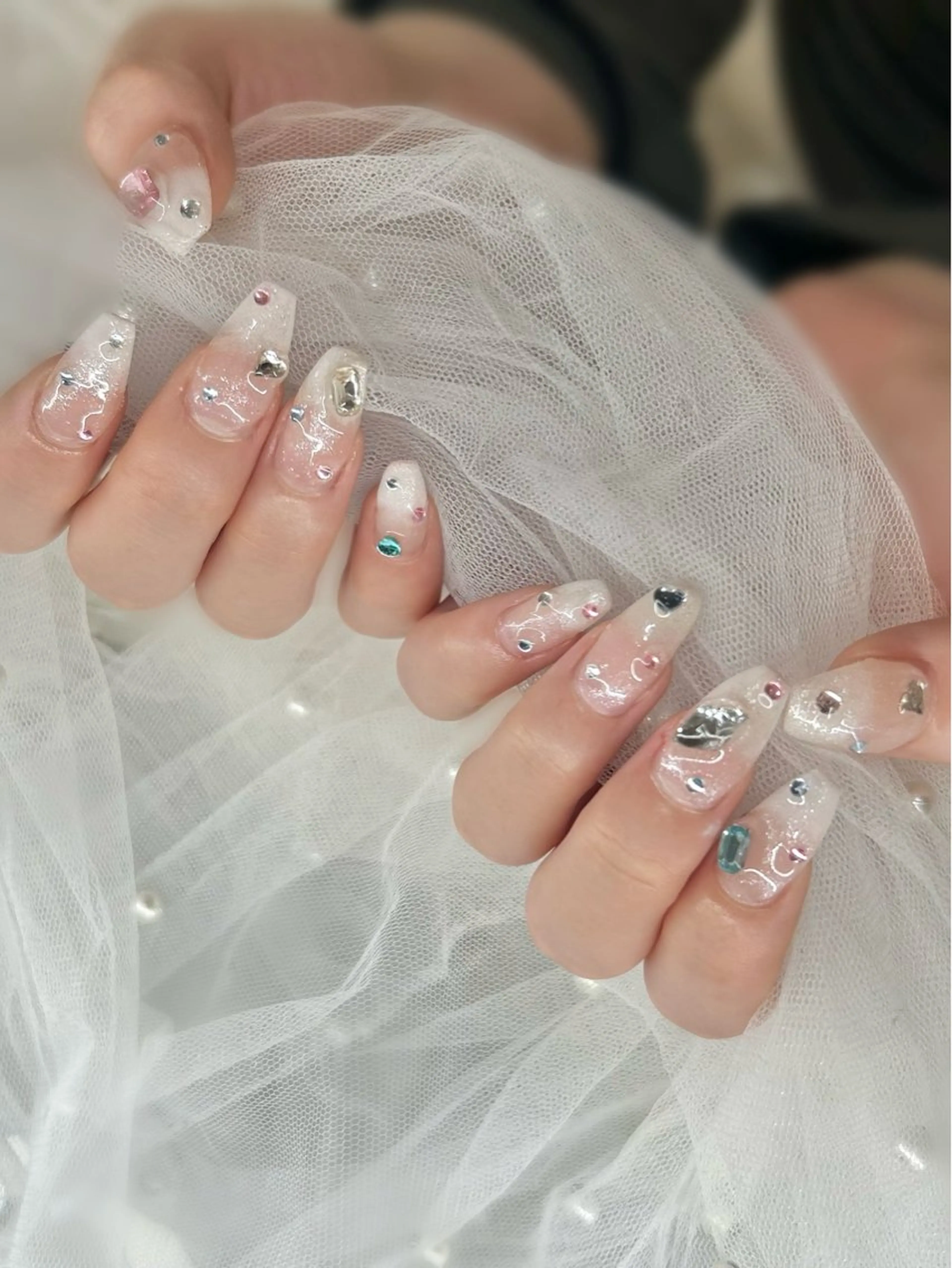 ネイル ハンドネイル 長さ出し専門HALE NAIL さとうのネイルデザイン