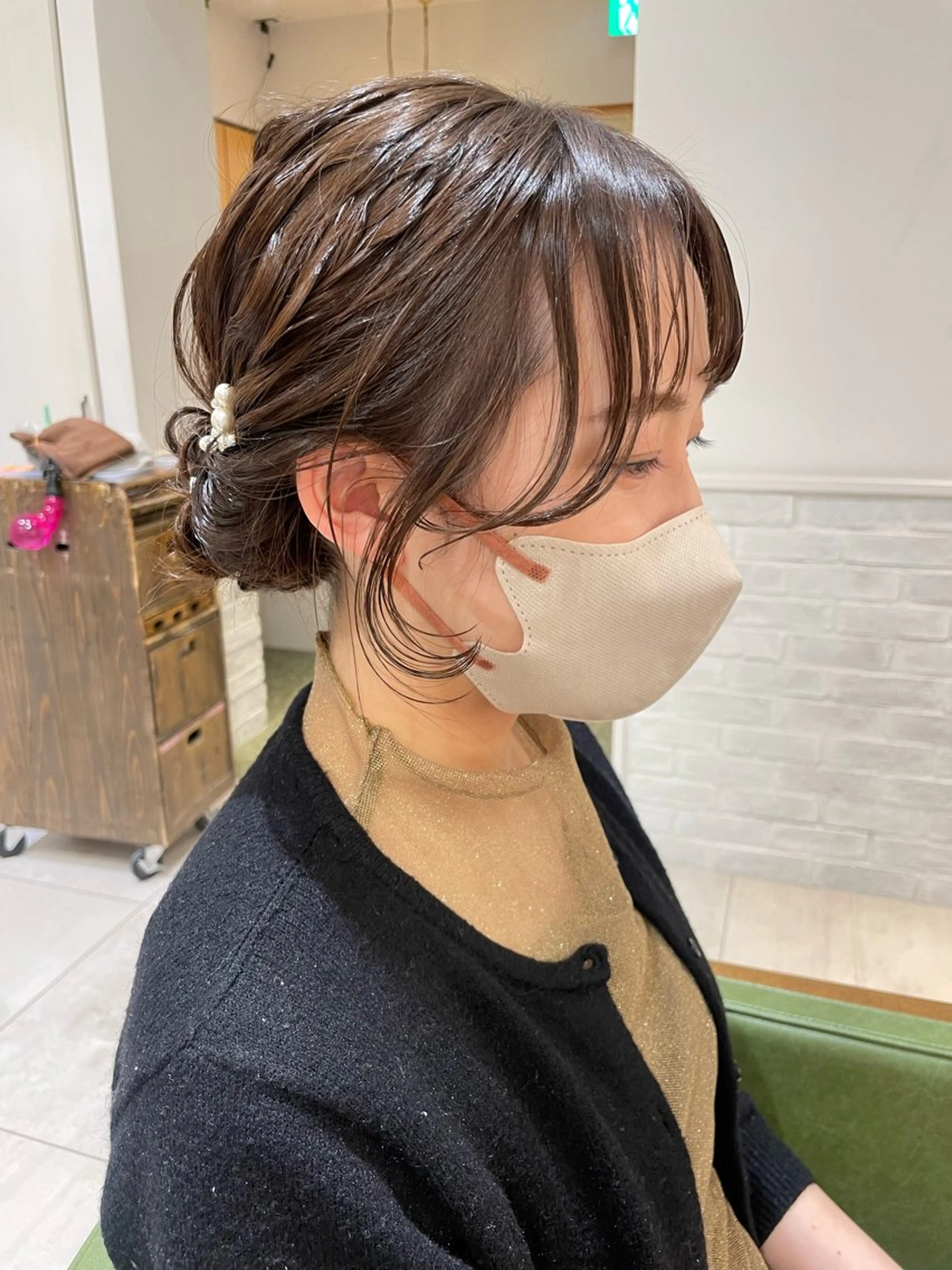ヘアアレンジ 石渡このみ 🍊レイヤーカットのヘアスタイル
