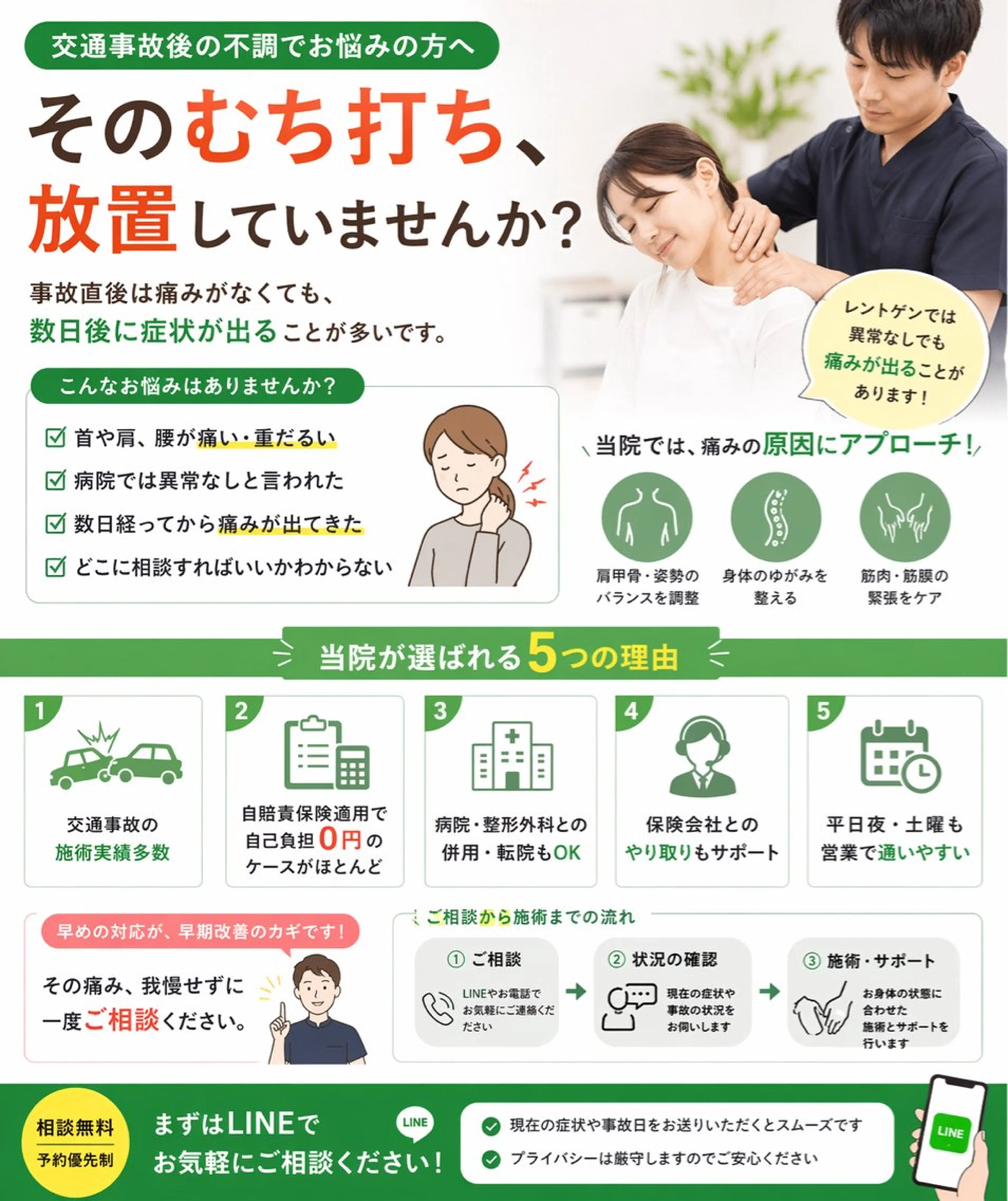 『肩甲骨はがし専門』 とき整体院のエステ・リラクイメージ