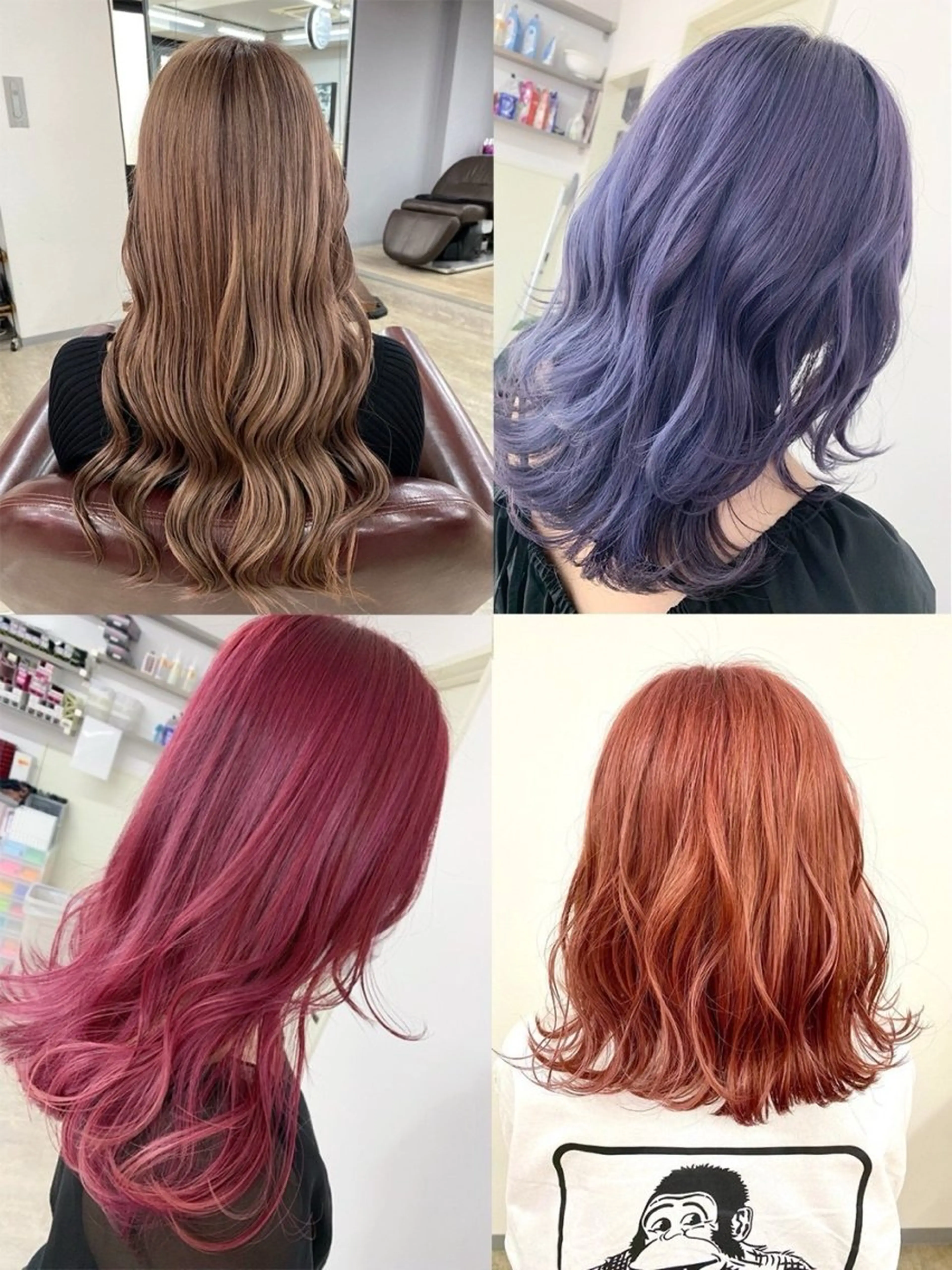 【✨ダブルカラー】ブリーチ1回+全体カラー🎨の写真