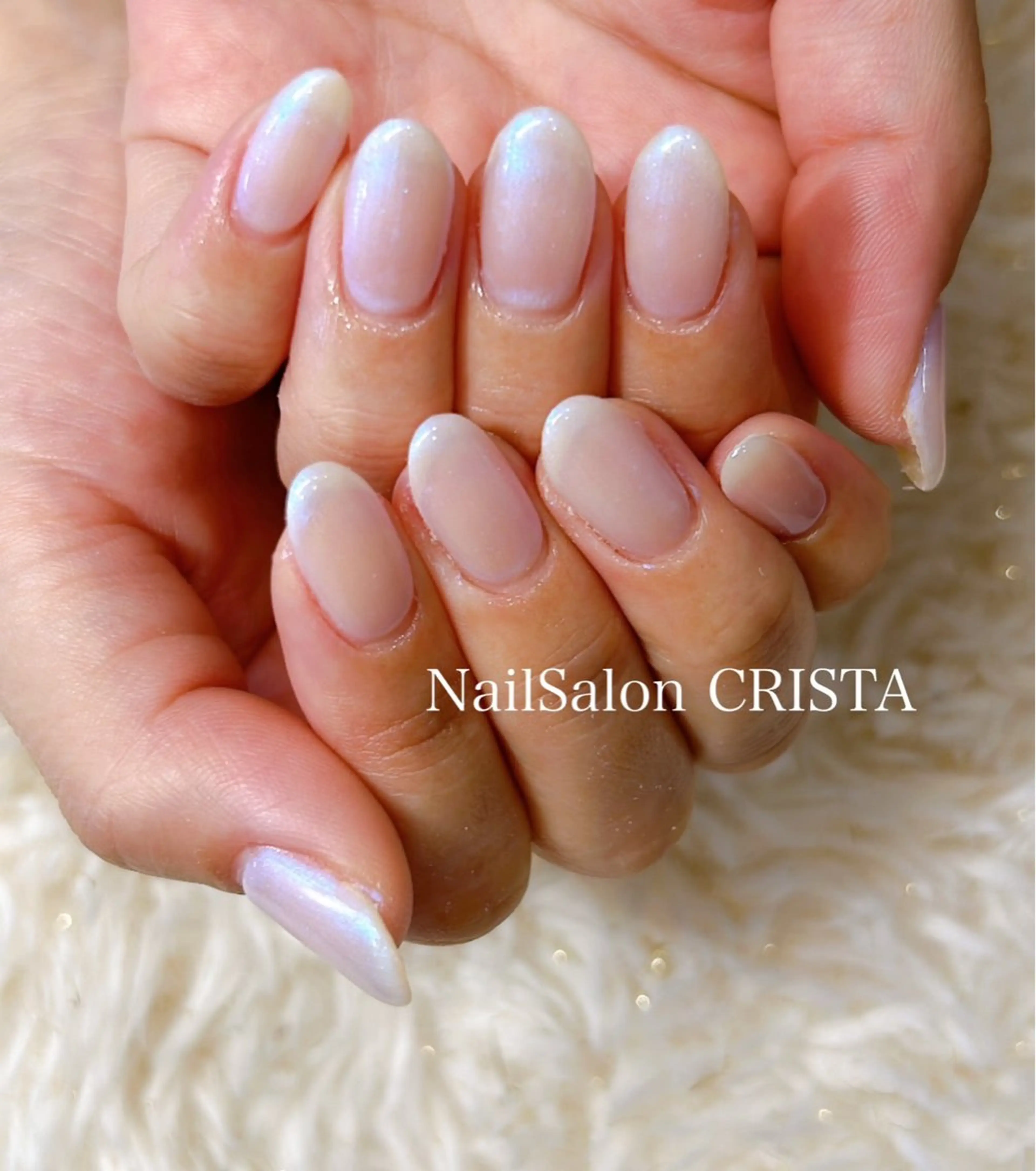 ネイル ジェルネイル ワンカラーネイル パラジェル ハンドネイル CRISTA所属・CRISTA MOMOのネイルデザイン