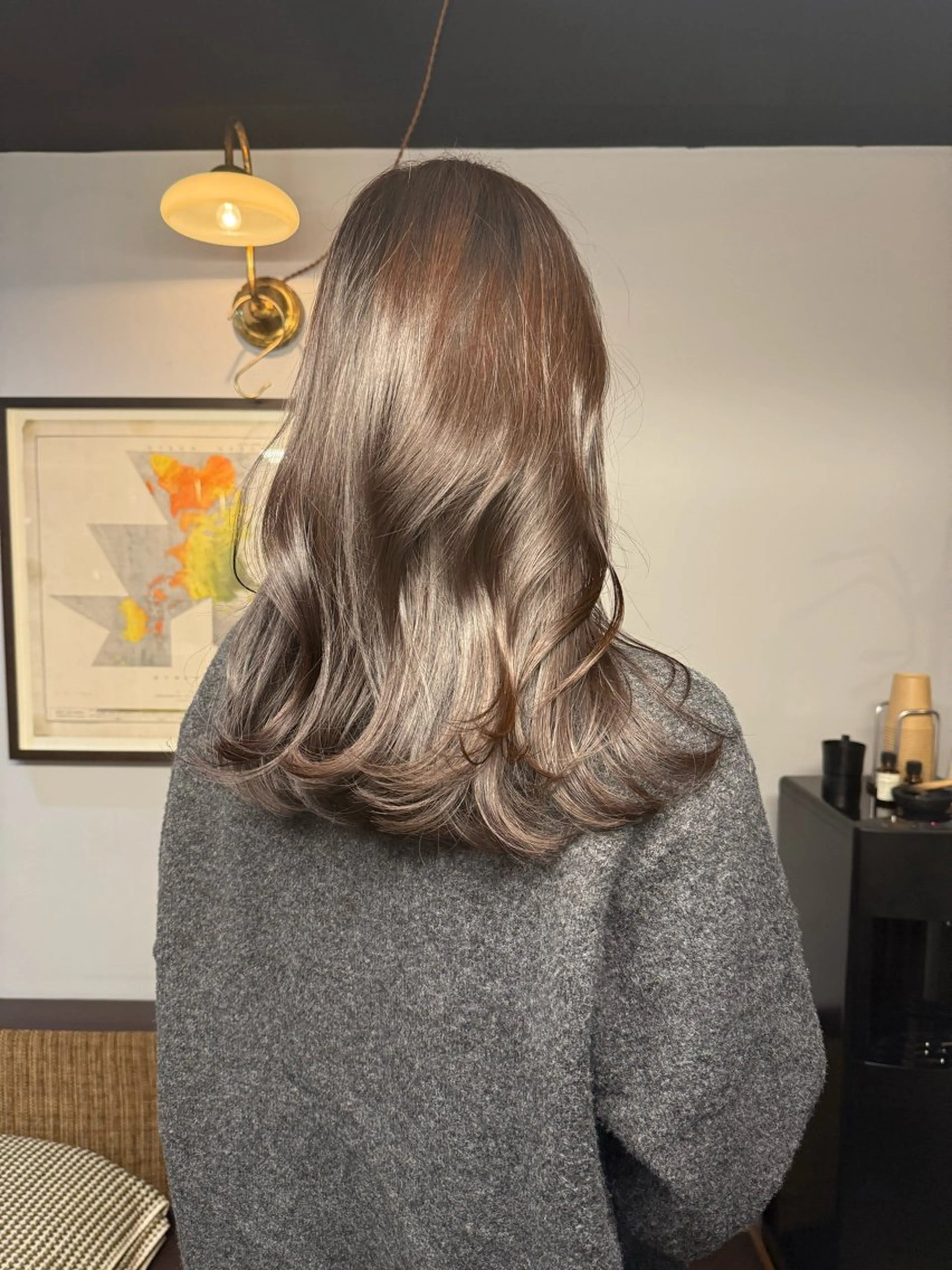 セミロング レイヤーカット レイヤーカット✨ /NAOのヘアスタイル