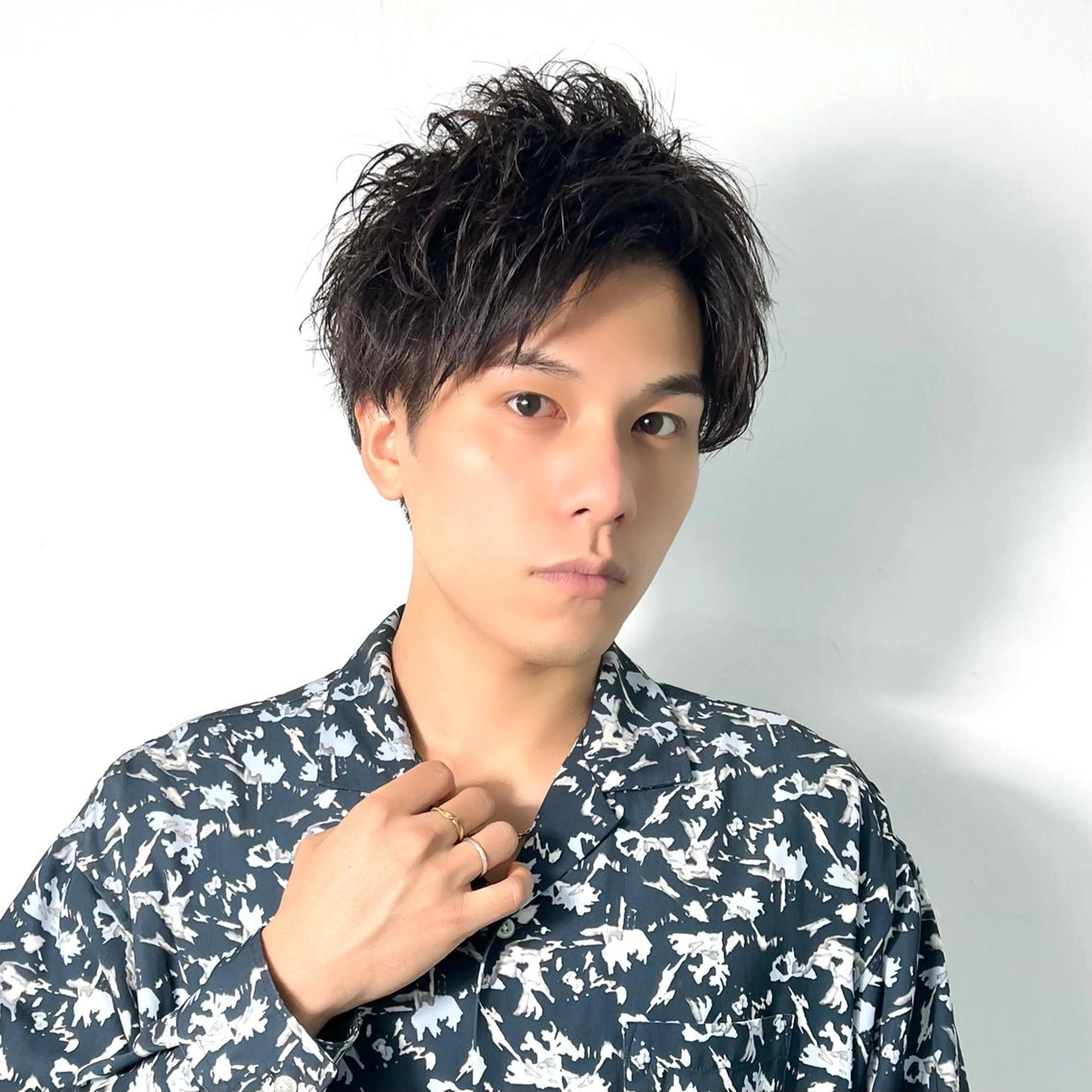 ショート メンズ カット パーマ 柏メンズカットパーマ NO.1タイチのヘアスタイル