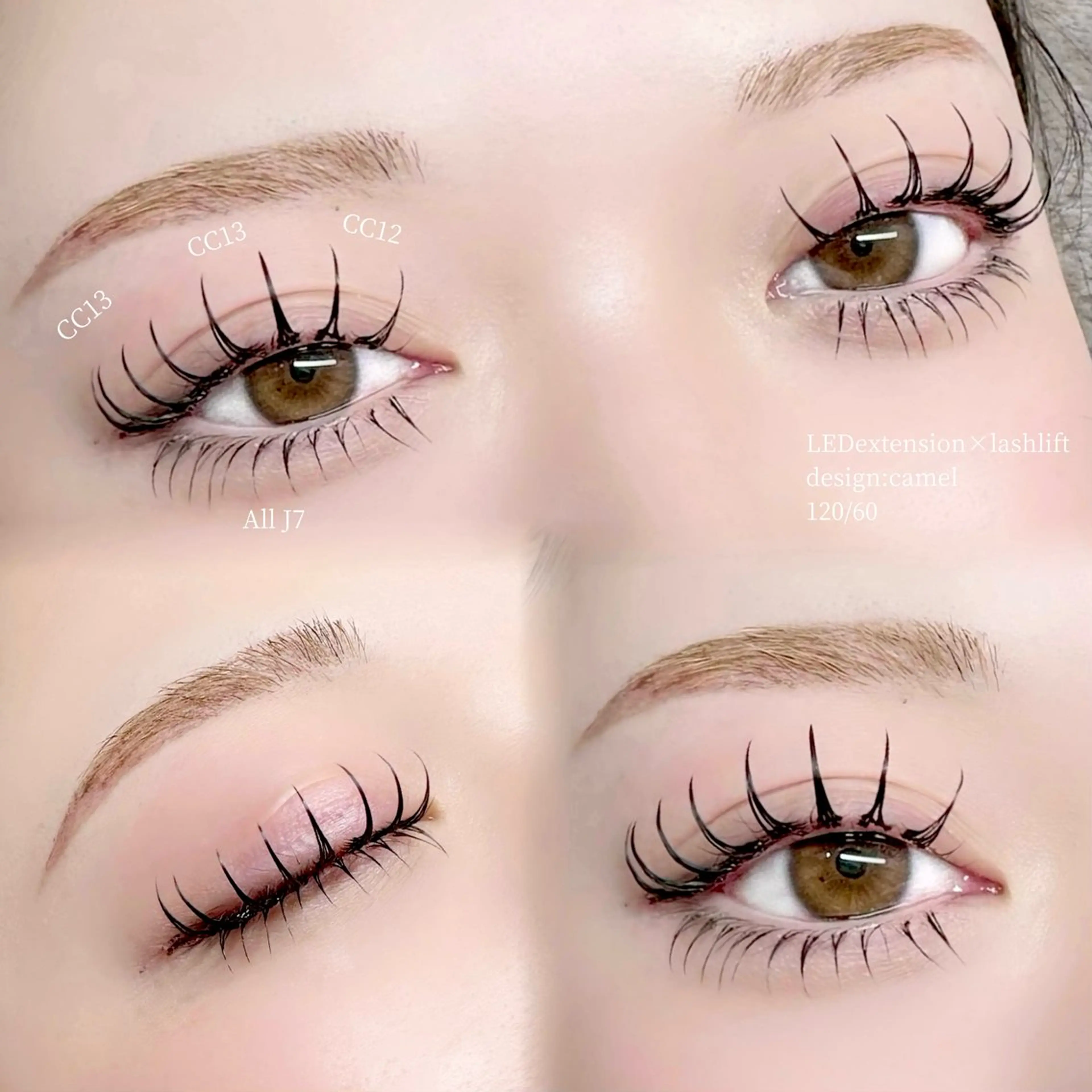 マツエク・マツパ EYELA 花音のマツエク・マツパデザイン