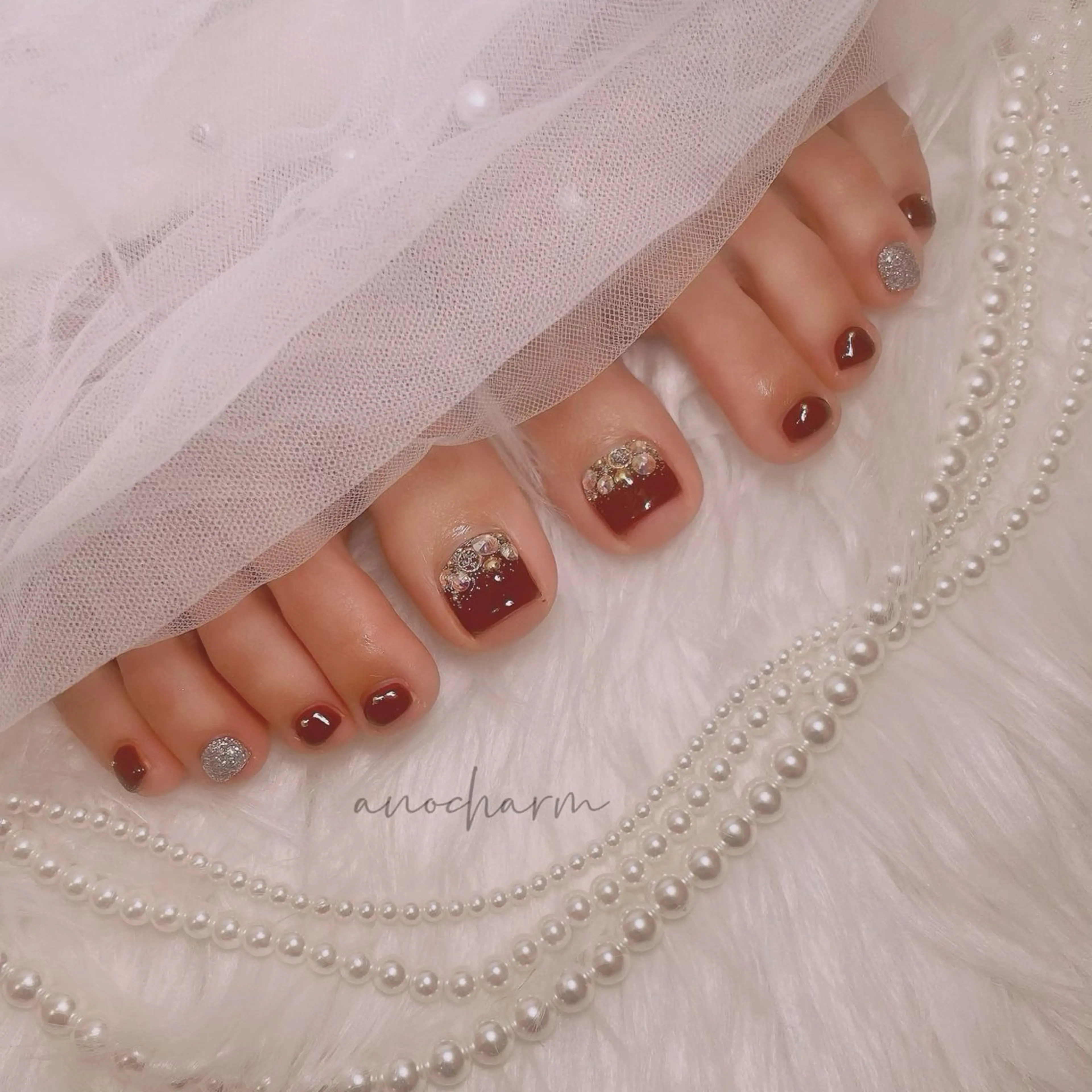 ネイル フットネイル anocharm _annaのマツエク・マツパデザイン