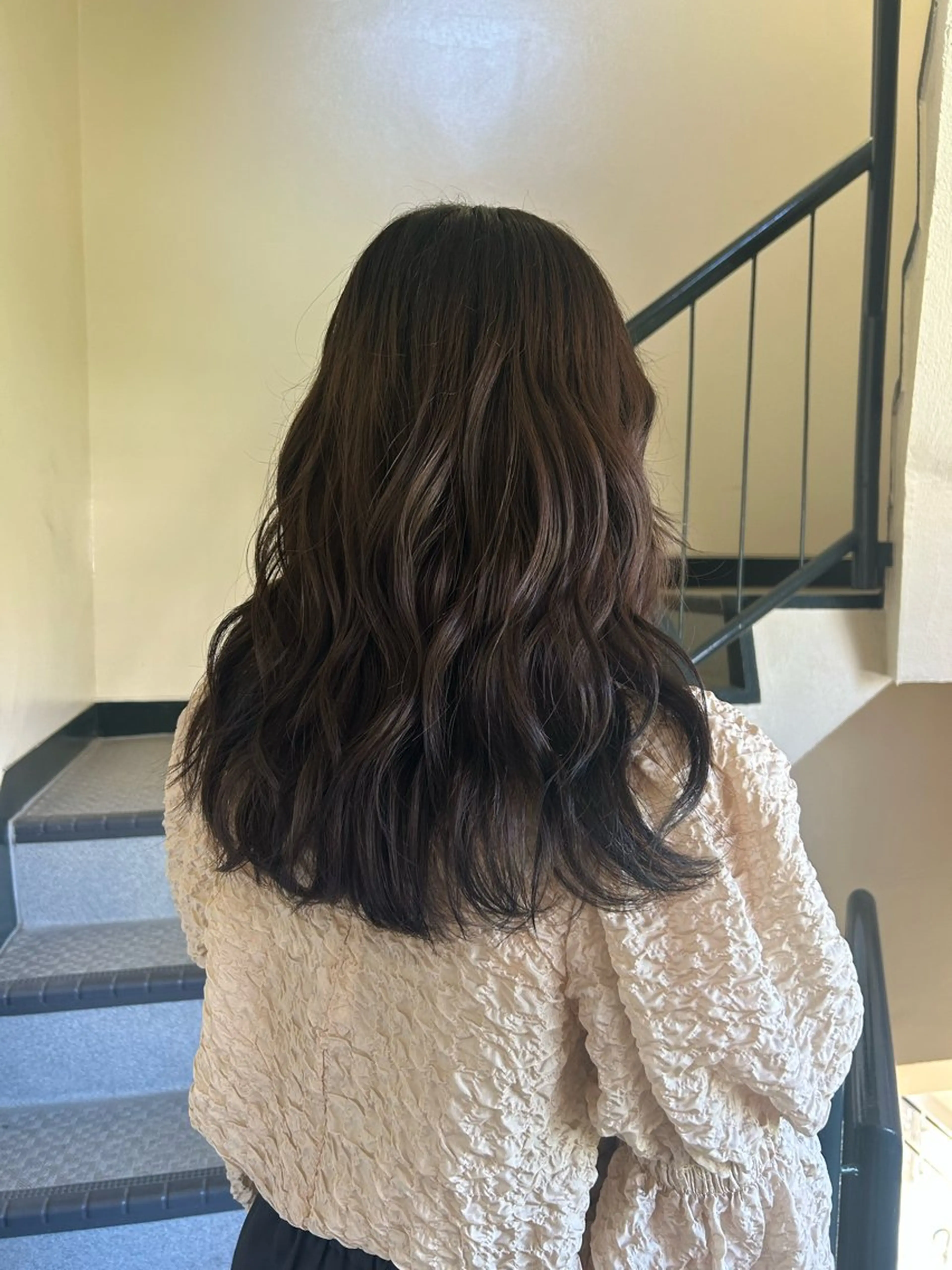 ロング カラー ヘアアレンジ ヘアカラー ☕️結【suii.】 ボブ/ヘアセット☕️のヘアスタイル