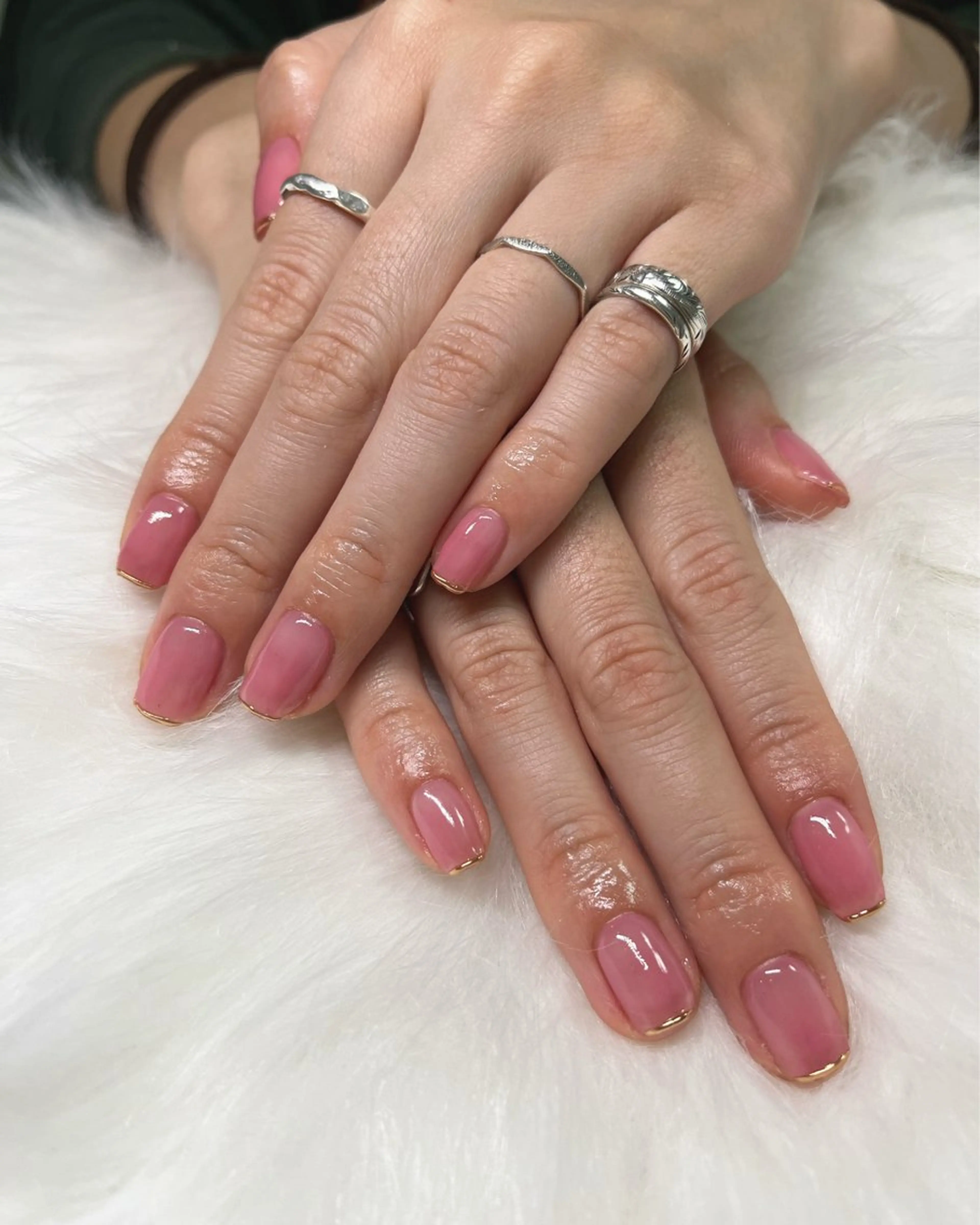 ネイル キラキラネイル ミラーネイル 🏠自宅 サロン💅natsuのネイルデザイン