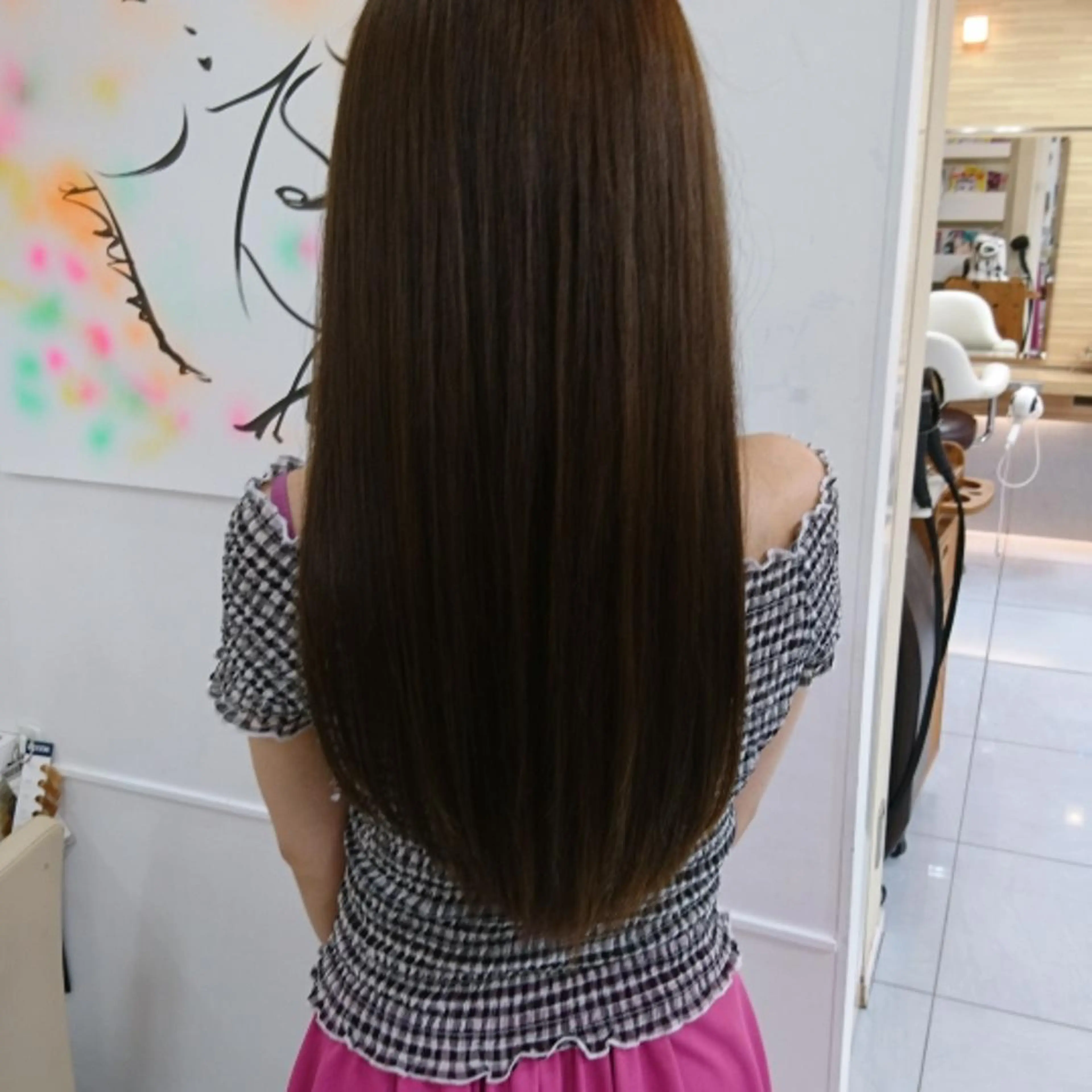 ロング トリートメント カット トリートメント 社内カット講師・店長 菅原賢一のヘアスタイル