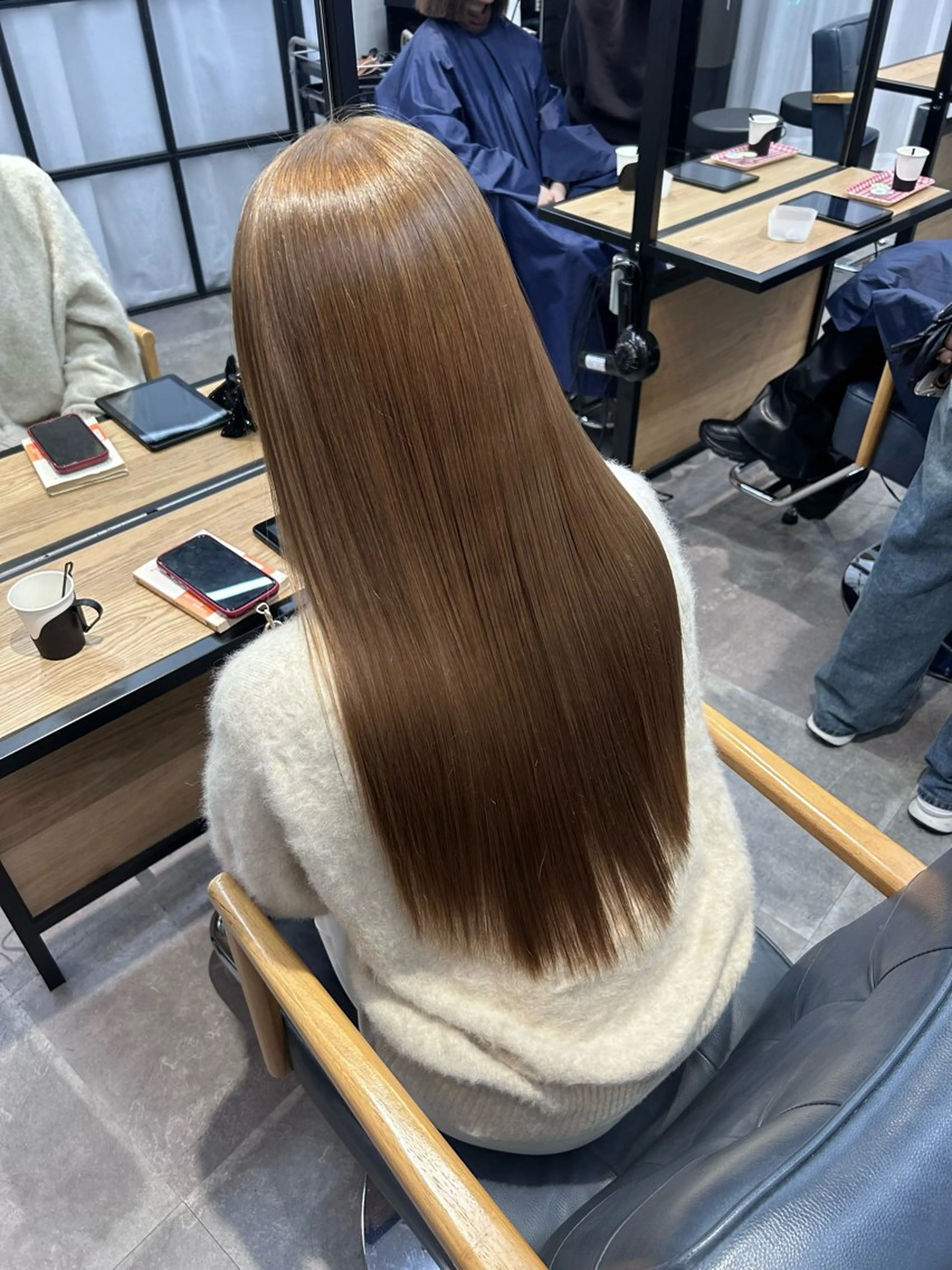 ロング カラー 韓国×髪質改善カラー 💎hinaのヘアスタイル