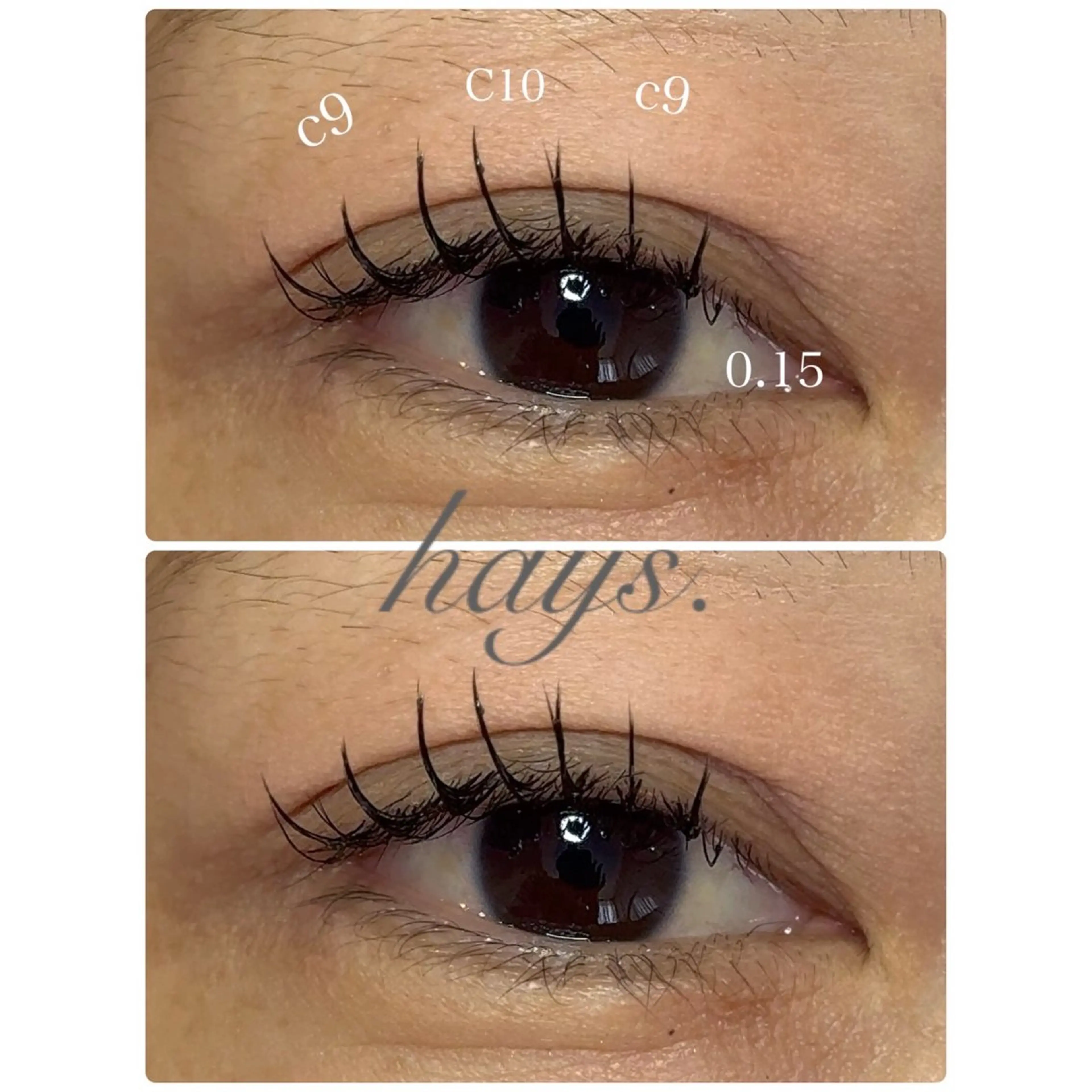 マツエク・マツパ マツエク hays. eyelashのマツエク・マツパデザイン
