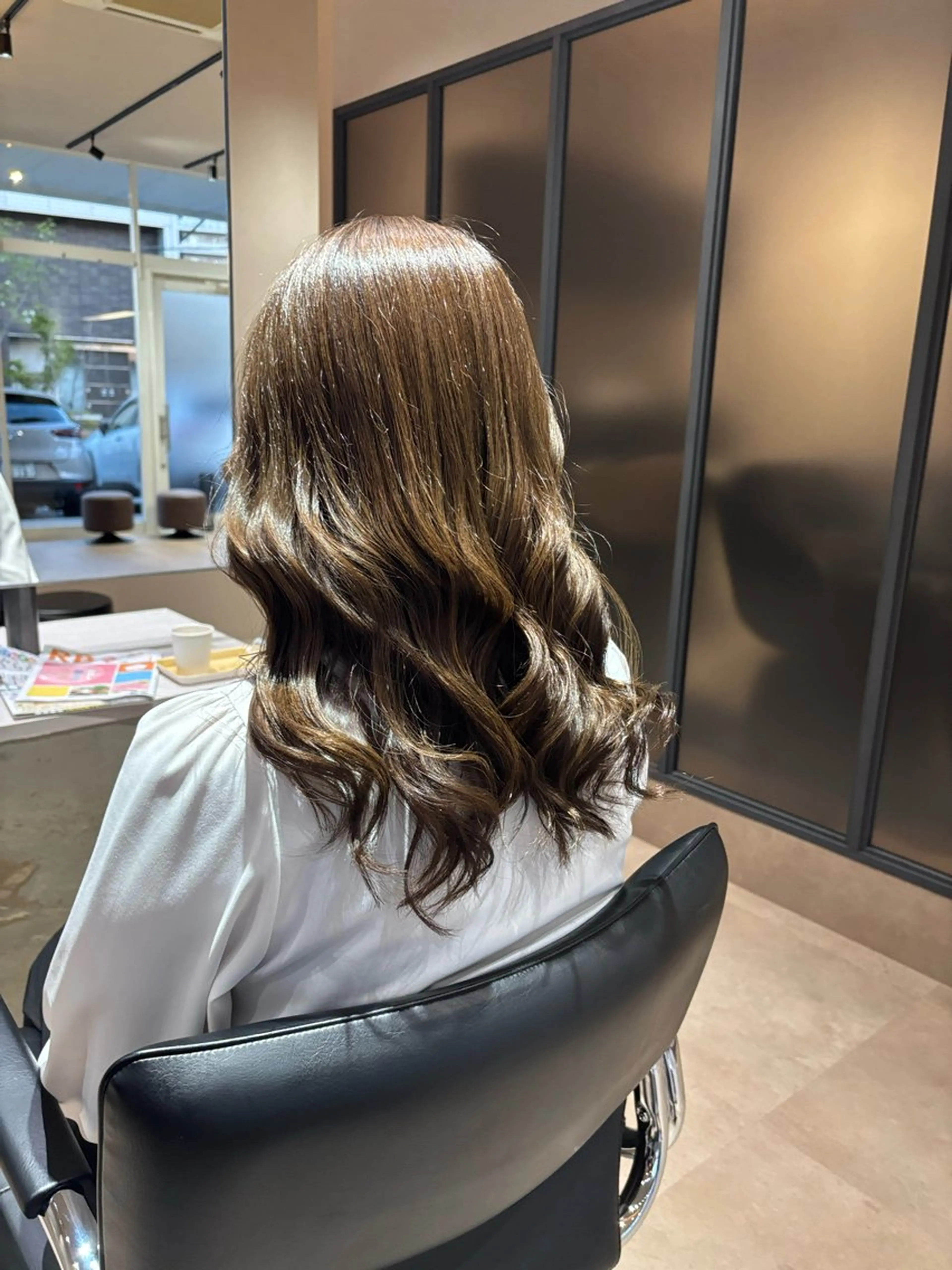 セミロング 藤井 隼のヘアスタイル