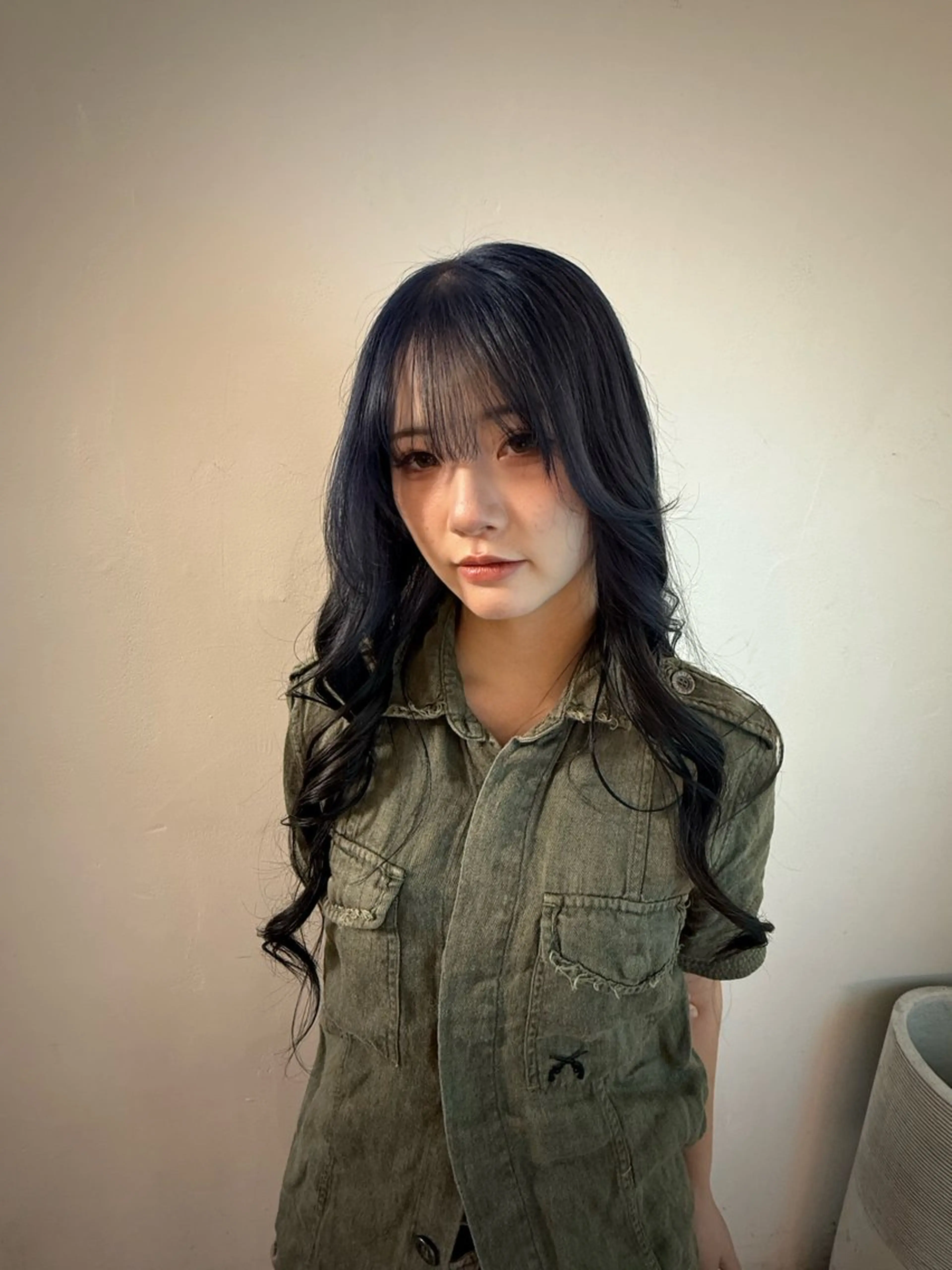 ミディアム カラー ハイトーン/デザイン 🪐·˚⌖MIHOのヘアスタイル