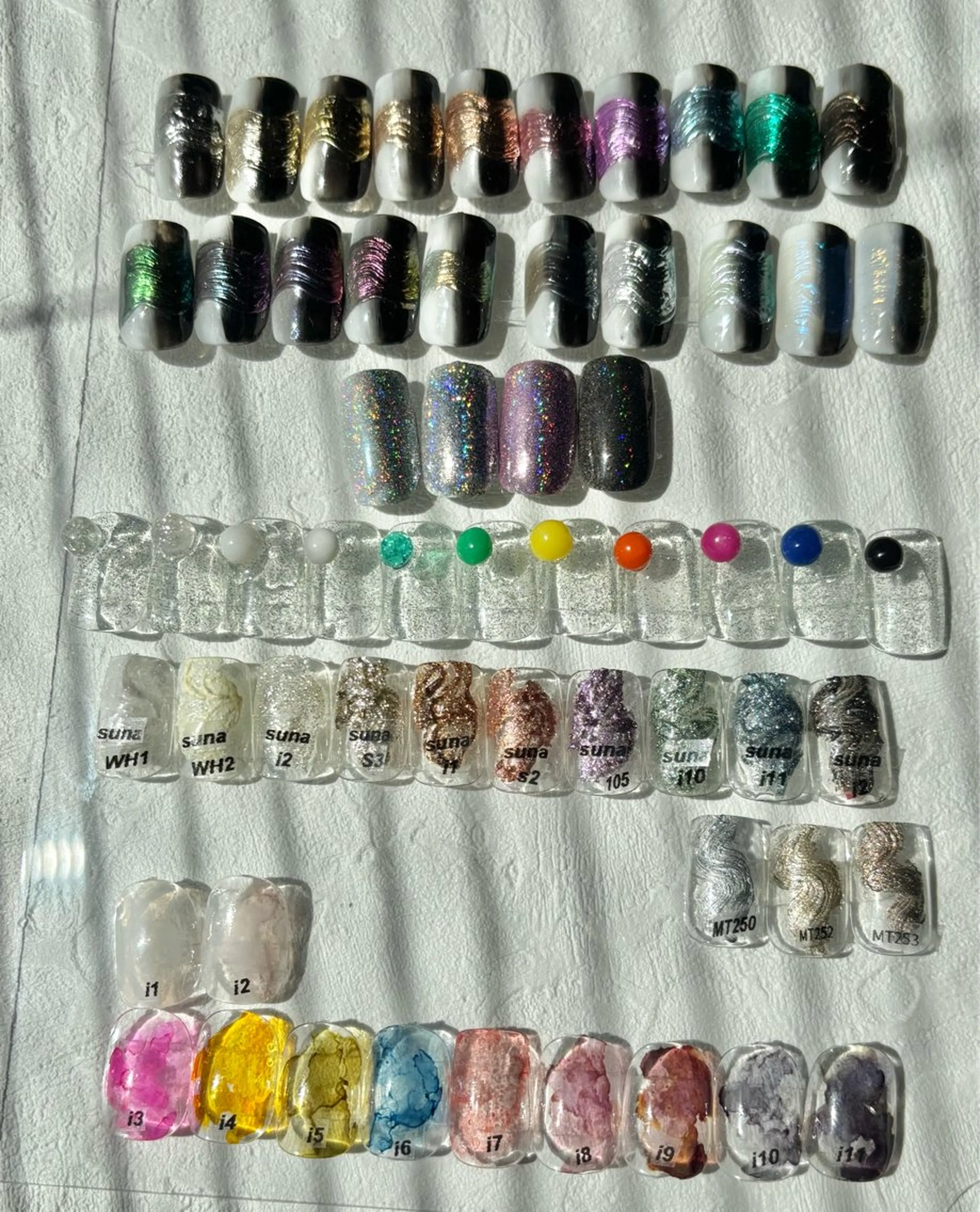 ネイル ミラーネイル nailpark_ MITSUMEのネイルデザイン