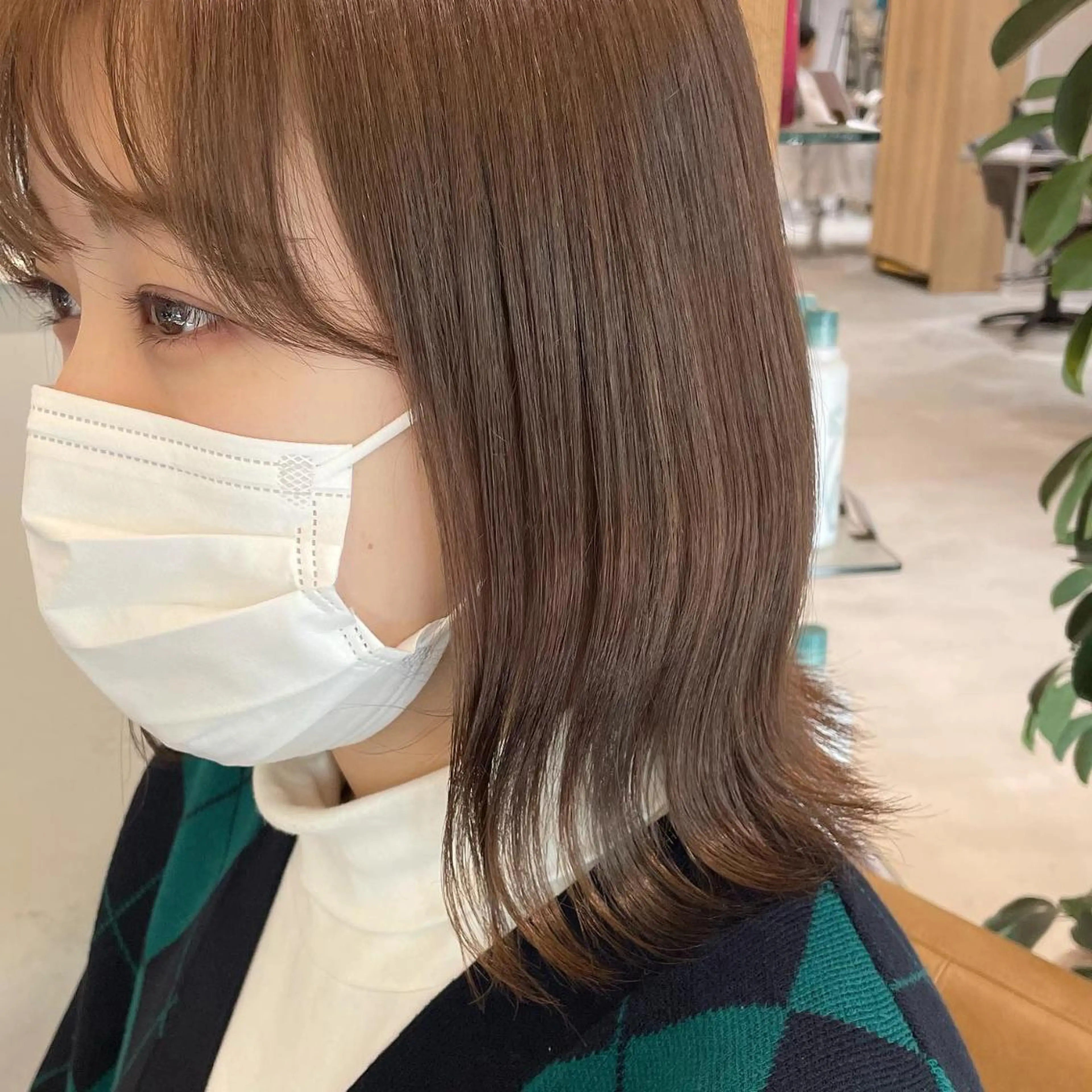 カラー ヘアアレンジ ブリーチ 透明感カラー ブリーチなしカラー 𝙢𝙞𝙮𝙪🎀 girly hairのヘアスタイル