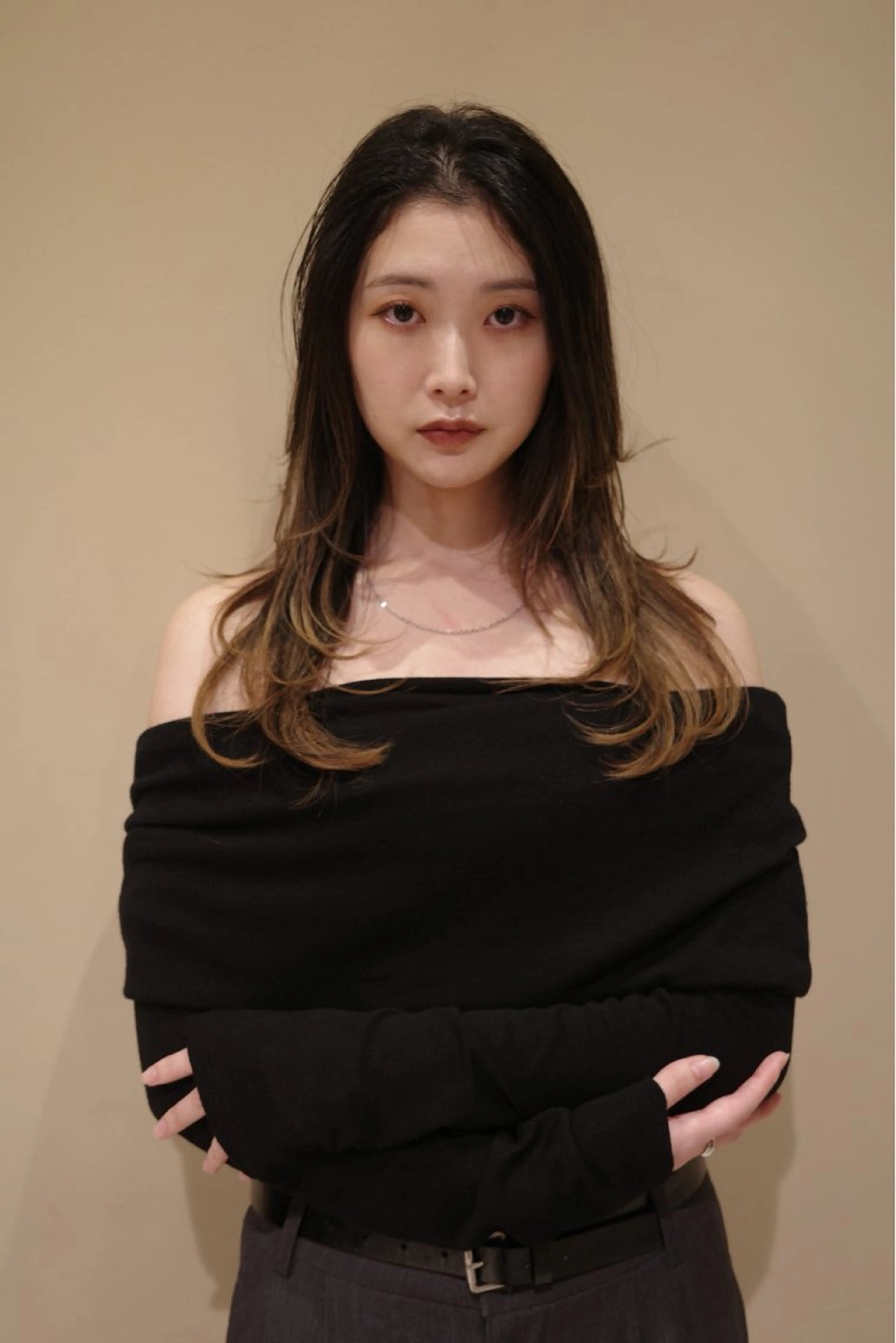 ロング カラー ヘアカラー NERO 松井 隆人のヘアスタイル