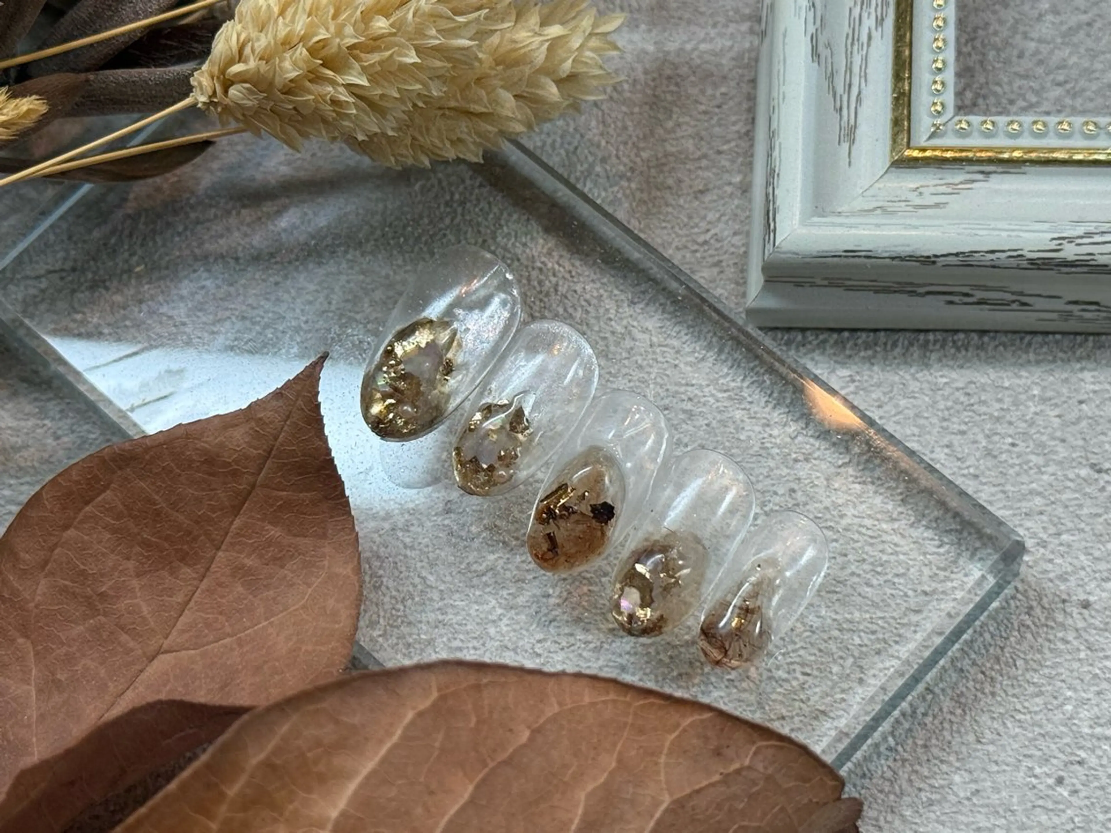 ネイル 小野里 七海のネイルデザイン