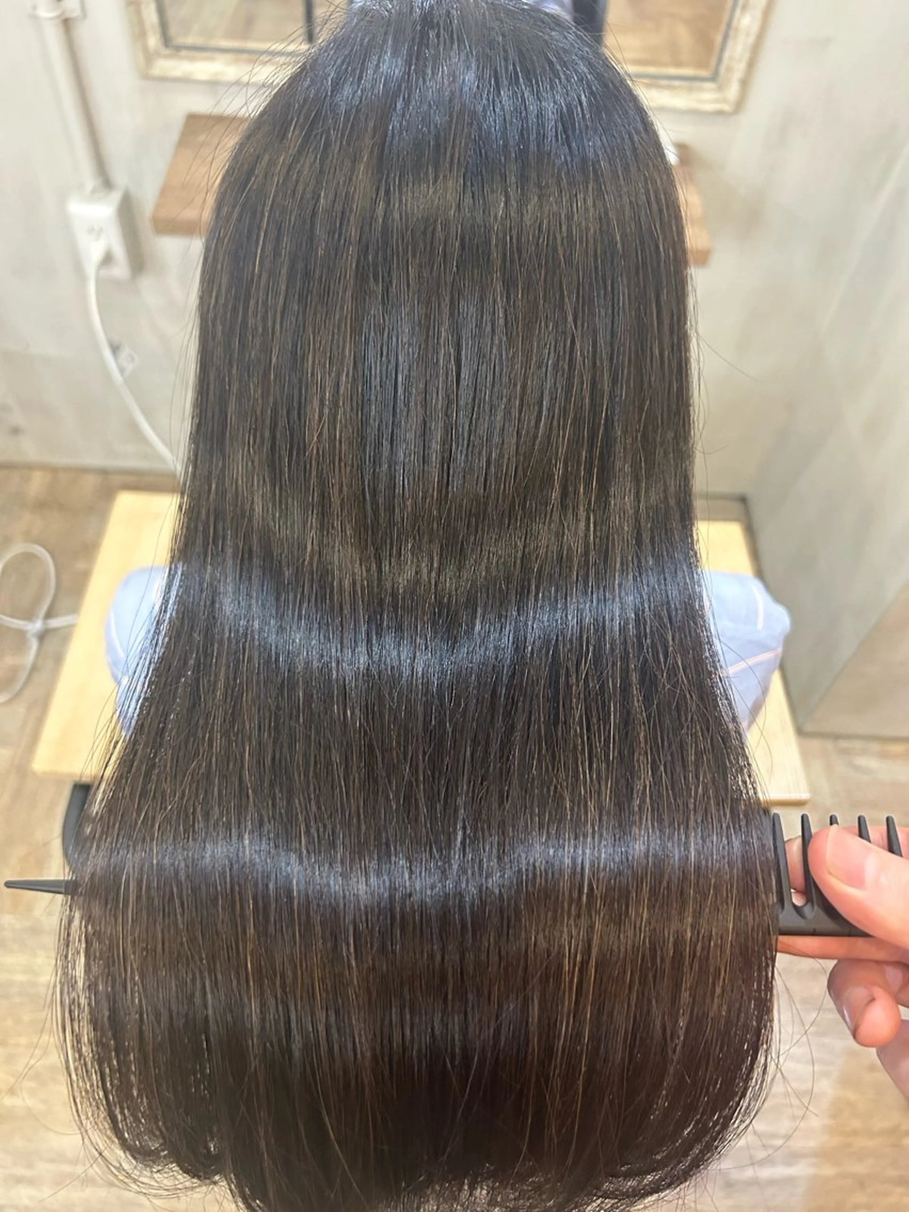 ロング 縮毛矯正 トリートメント 【髪質改善】 KOUKIのヘアスタイル