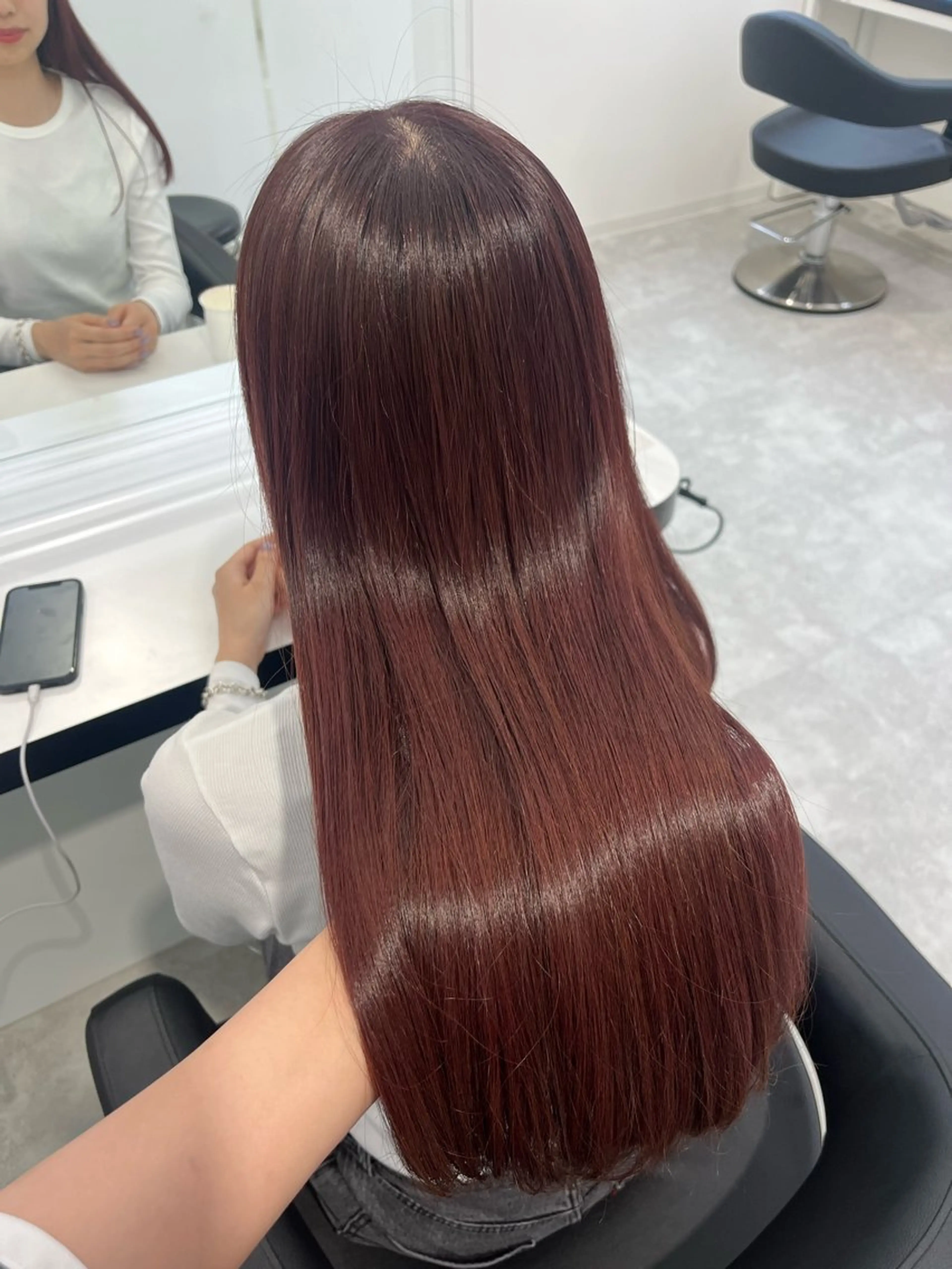 ロング カラー みう/仙台/暖色/ 艶髪/顔周りカット/のヘアスタイル