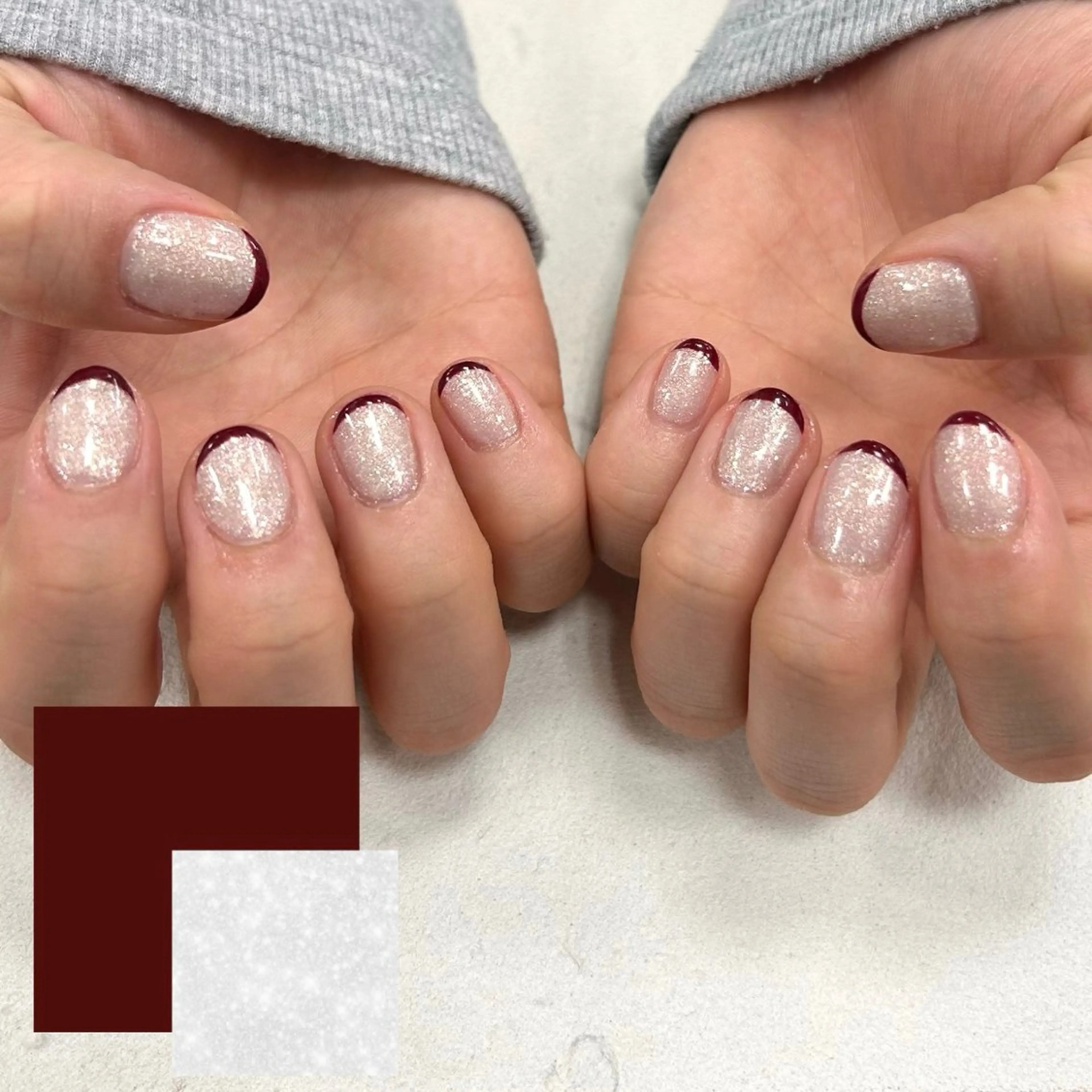 ネイル ハンドネイル Bianca  🎀 Hayakawaのネイルデザイン