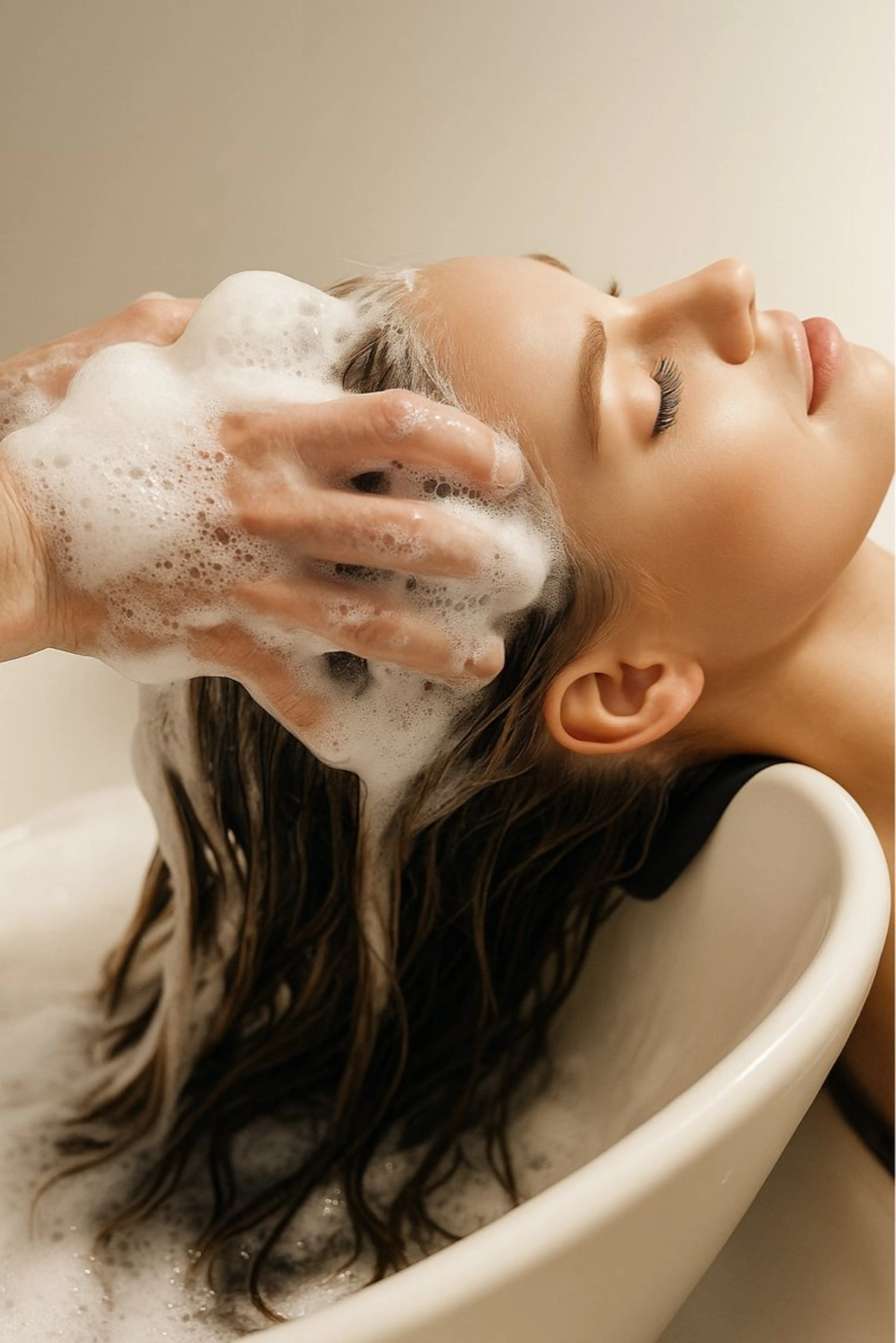 完全個室ヘッドスパ 艶カラー🌙FUKUのヘアスタイル