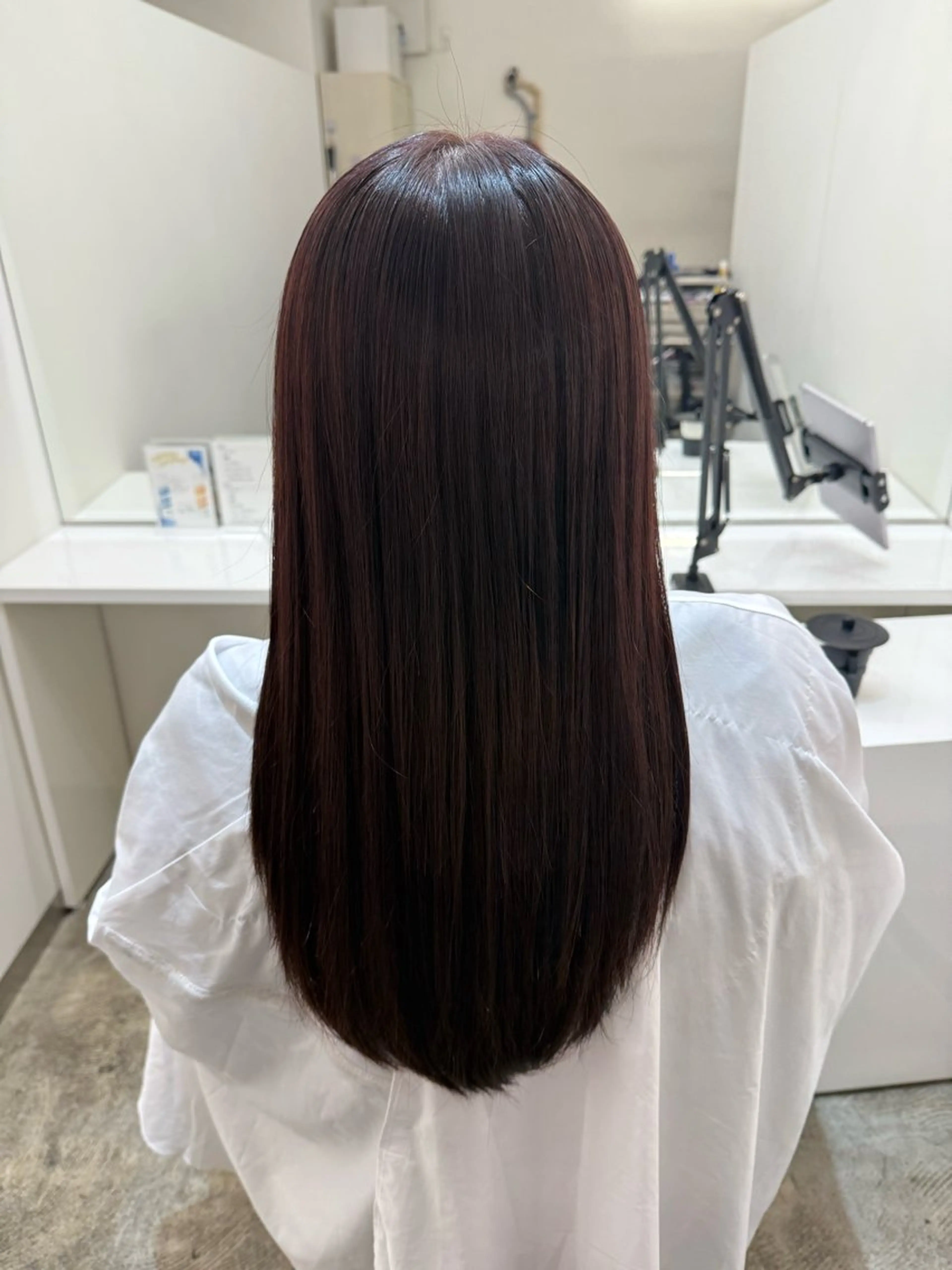ロング 成田 悠莞のヘアスタイル