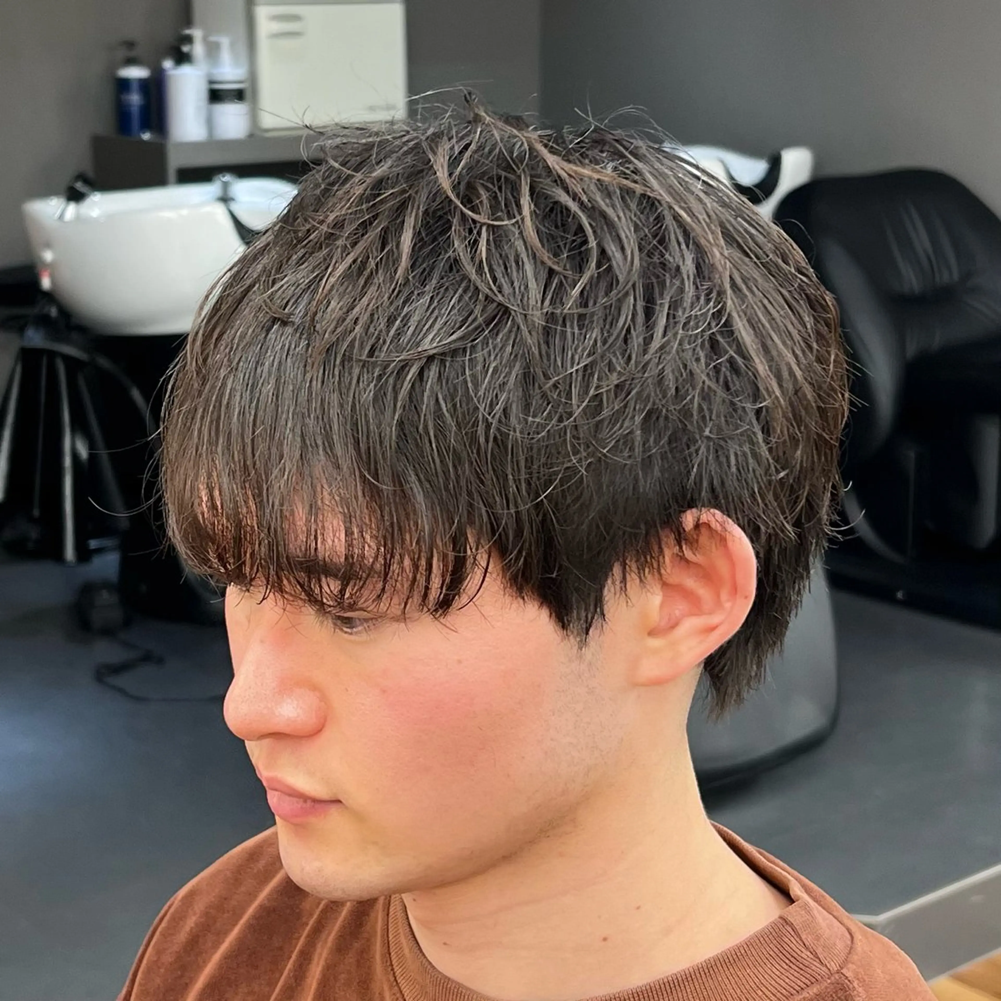 ショート メンズ ショートヘア カット メンズカット✂️ スキンフェード伊藤陸のヘアスタイル