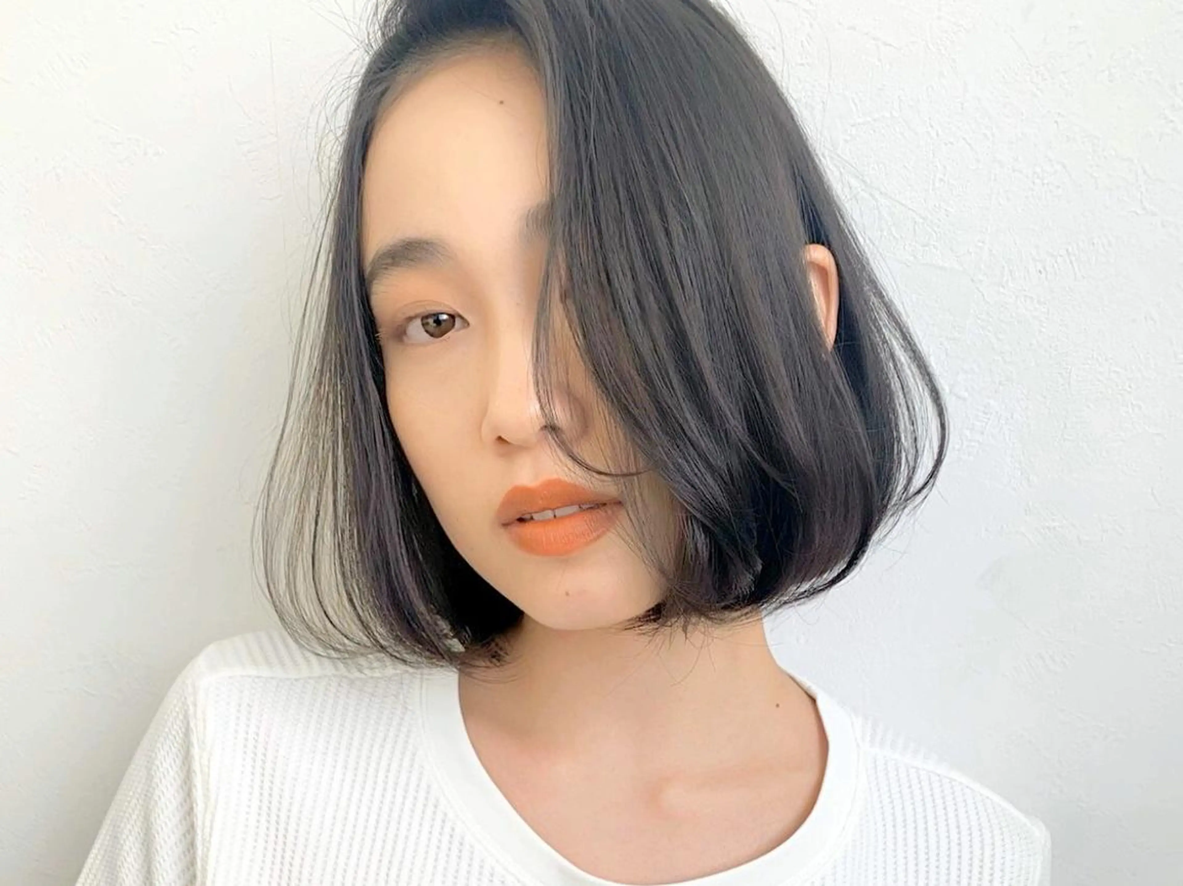 ミディアム 縮毛矯正 トリートメント 鬼頭 洋吏のヘアスタイル